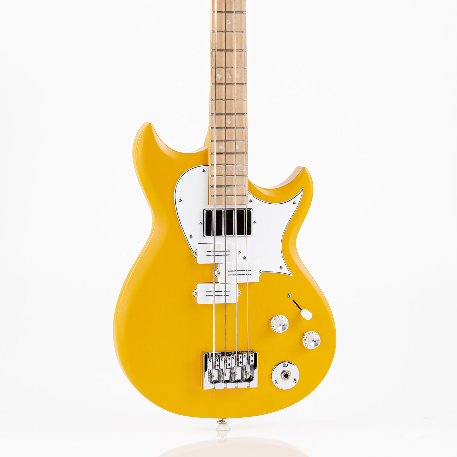 Reverend Signature Series Mike Watt Wattplower Mark II Electric Bass - Watt Yellow