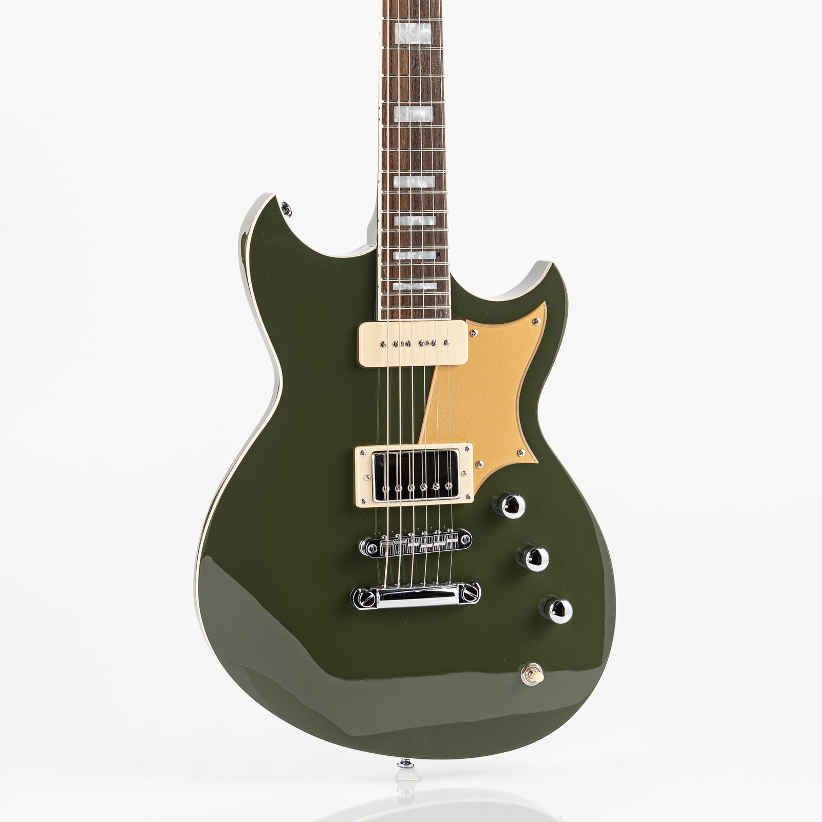 Reverend Set-Neck Series Sensei H90 Electric Guitar - Army Green