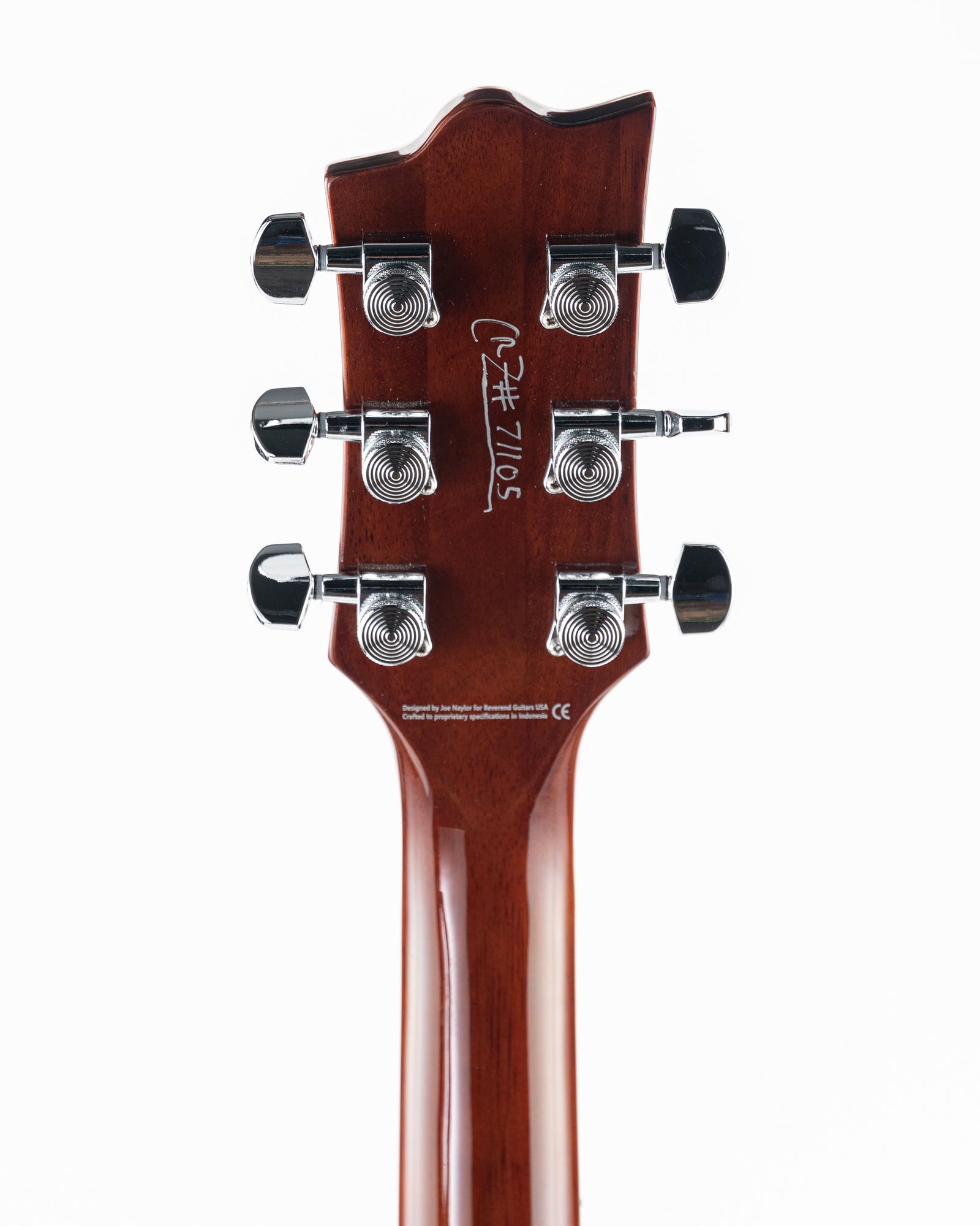 Reverend Set-Neck Series Roundhouse H90 Electric Guitar - Metallic Bordeaux