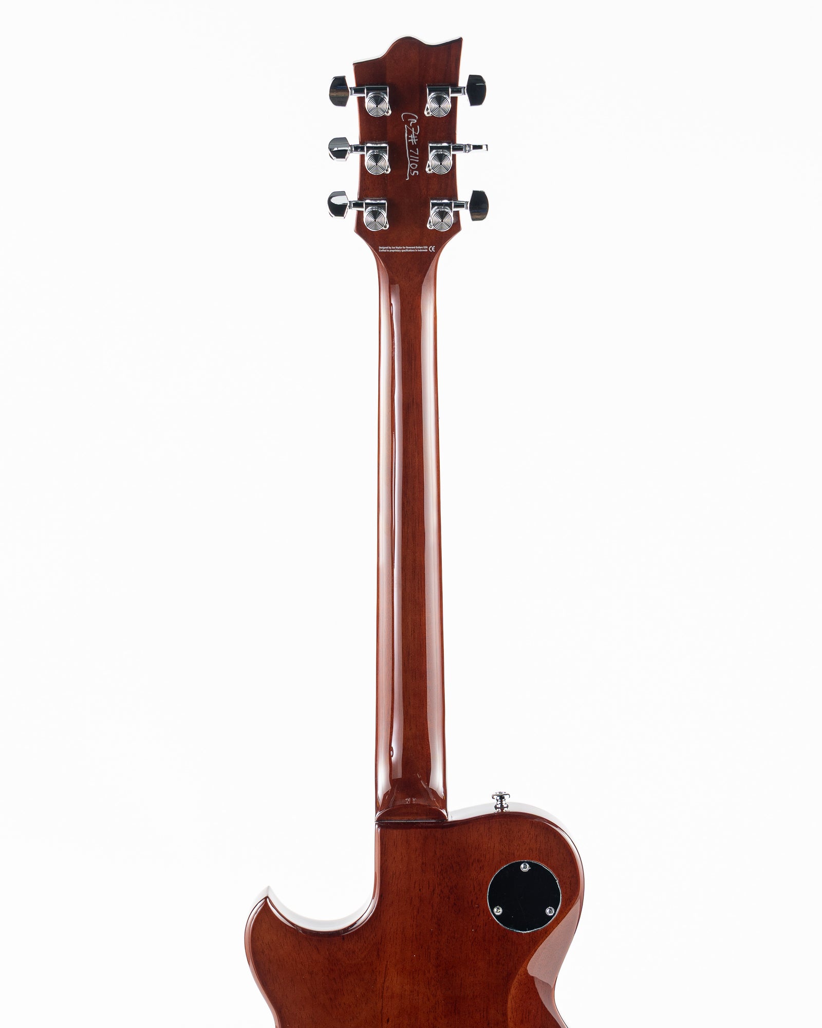 Reverend Set-Neck Series Roundhouse H90 Electric Guitar - Metallic Bordeaux