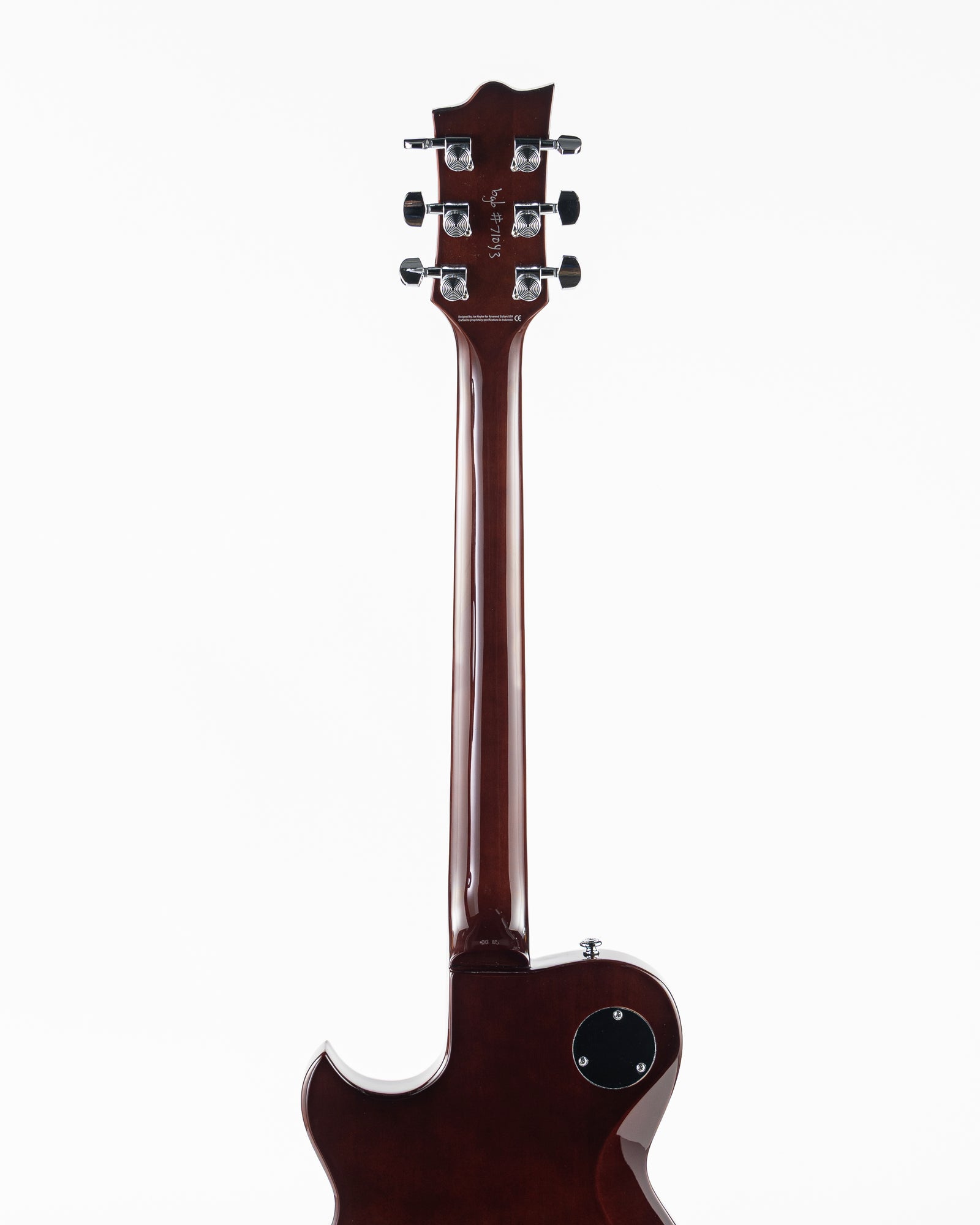 Reverend Set-Neck Series Roundhouse HH Electric Guitar - Black Sparkle