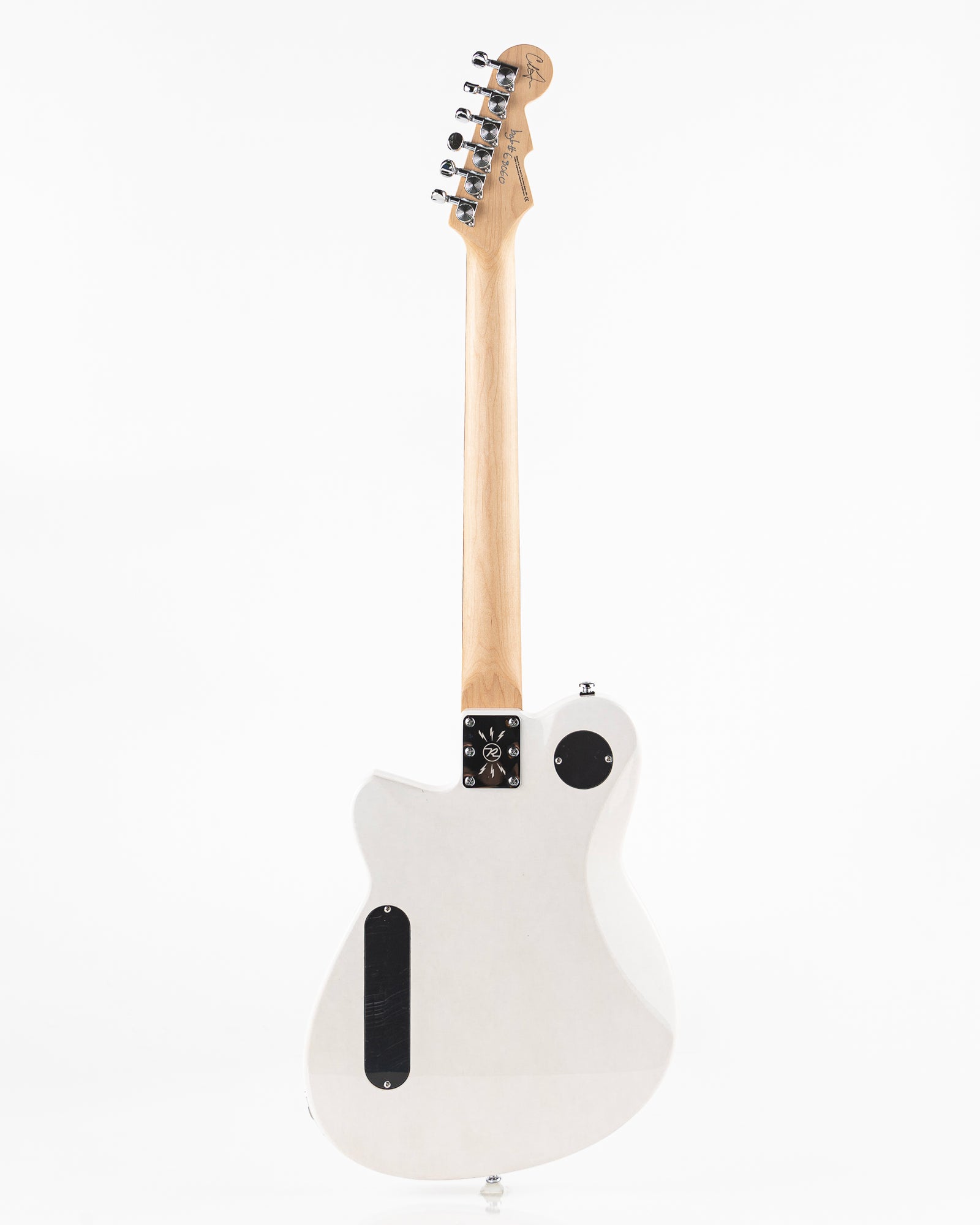 Reverend Signature Series Chris Freeman Signature Electric Guitar - Transparent White