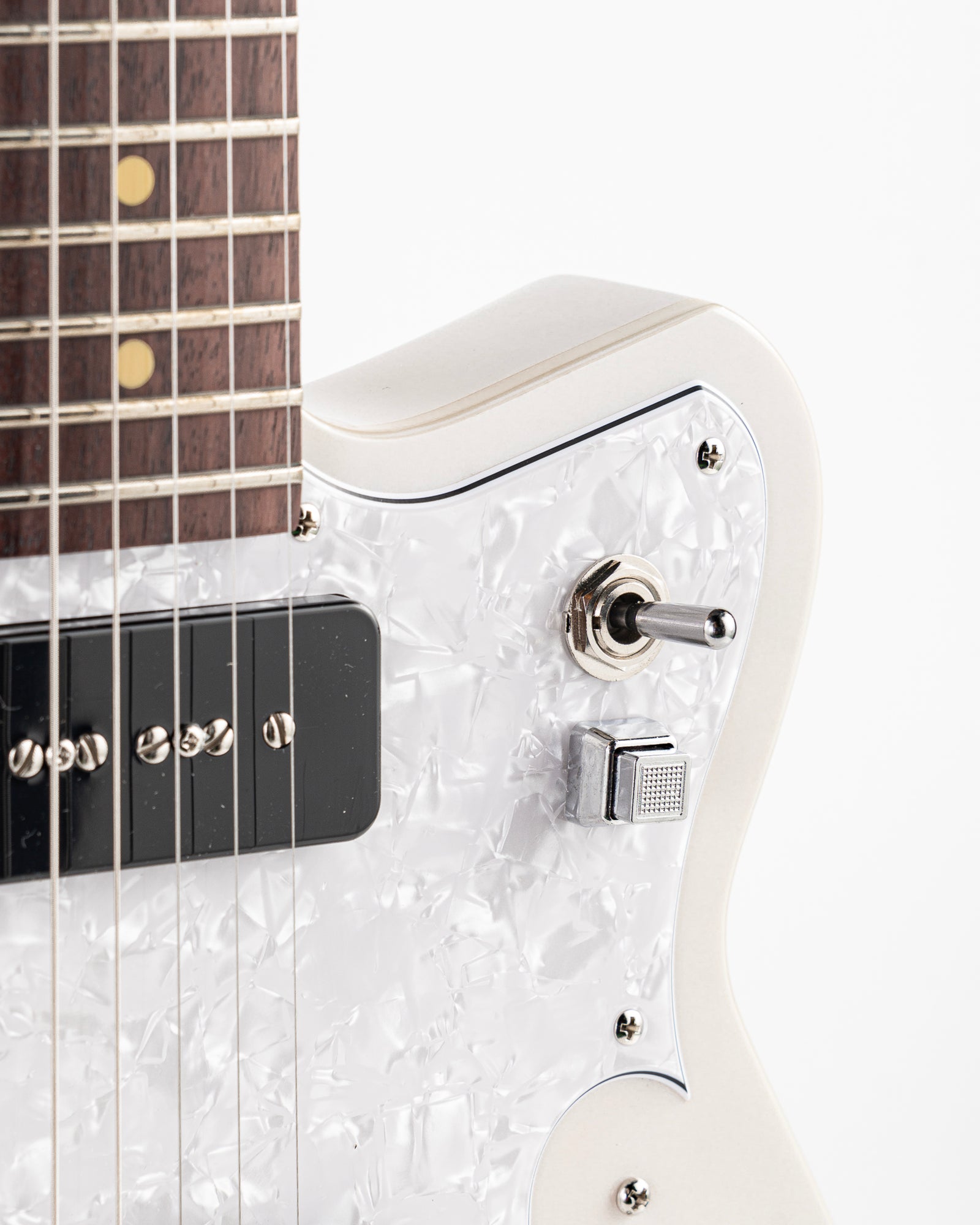 Reverend Signature Series Chris Freeman Signature Electric Guitar - Transparent White