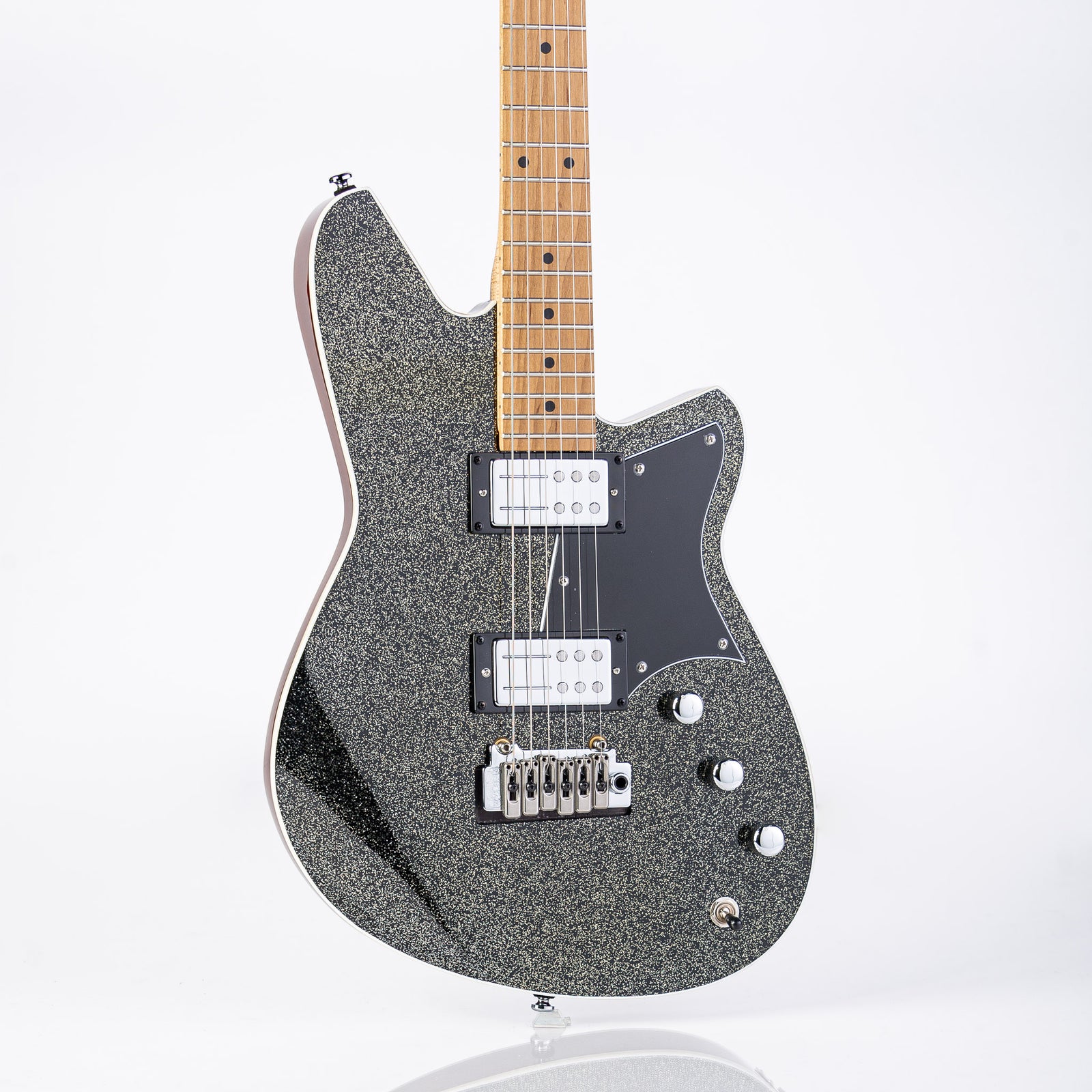 Reverend Tommy Koffin Signature Electric Guitar - Black Sparkle