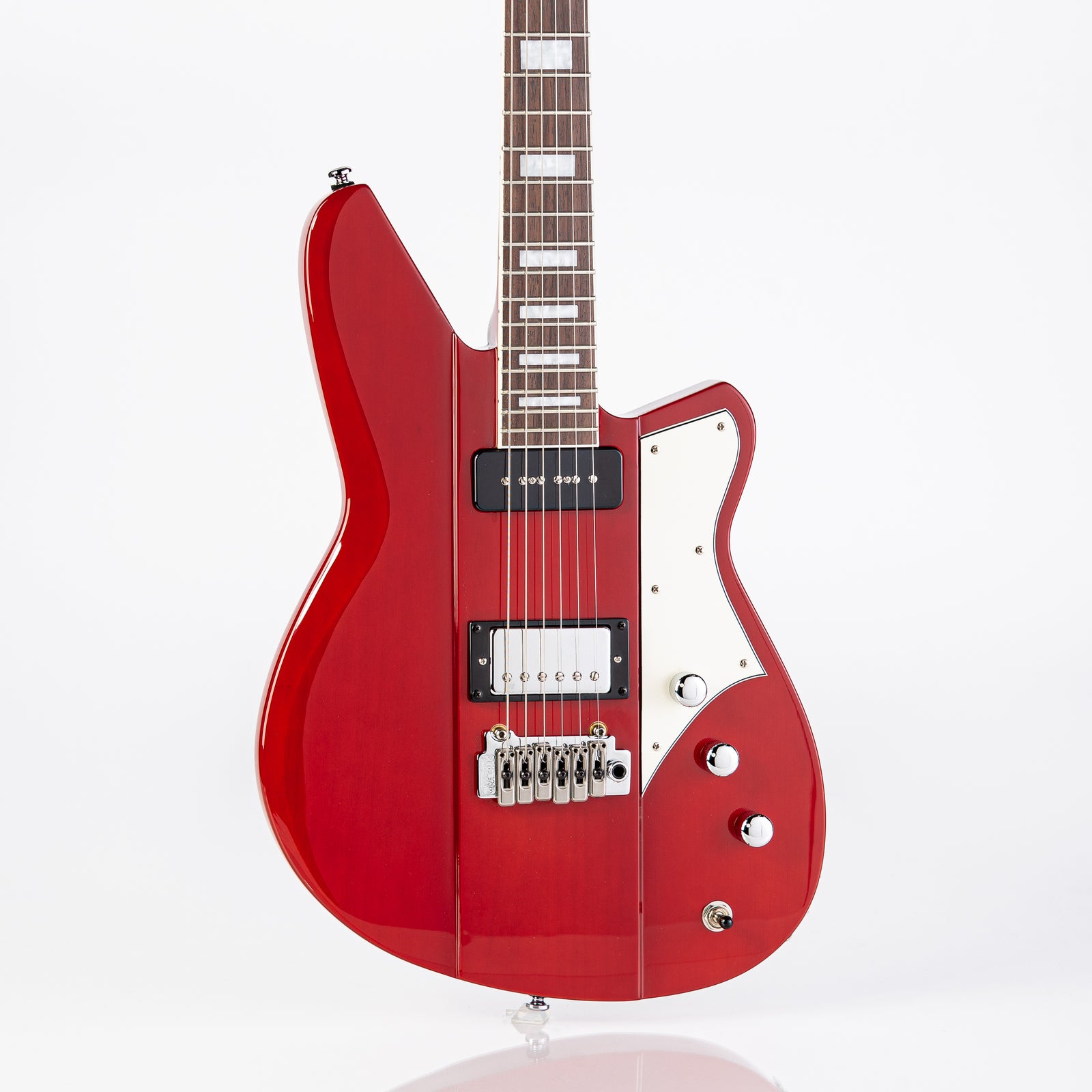 Reverend Bolt-On Warhawk DAW Electric Guitar - Transparent Cherry