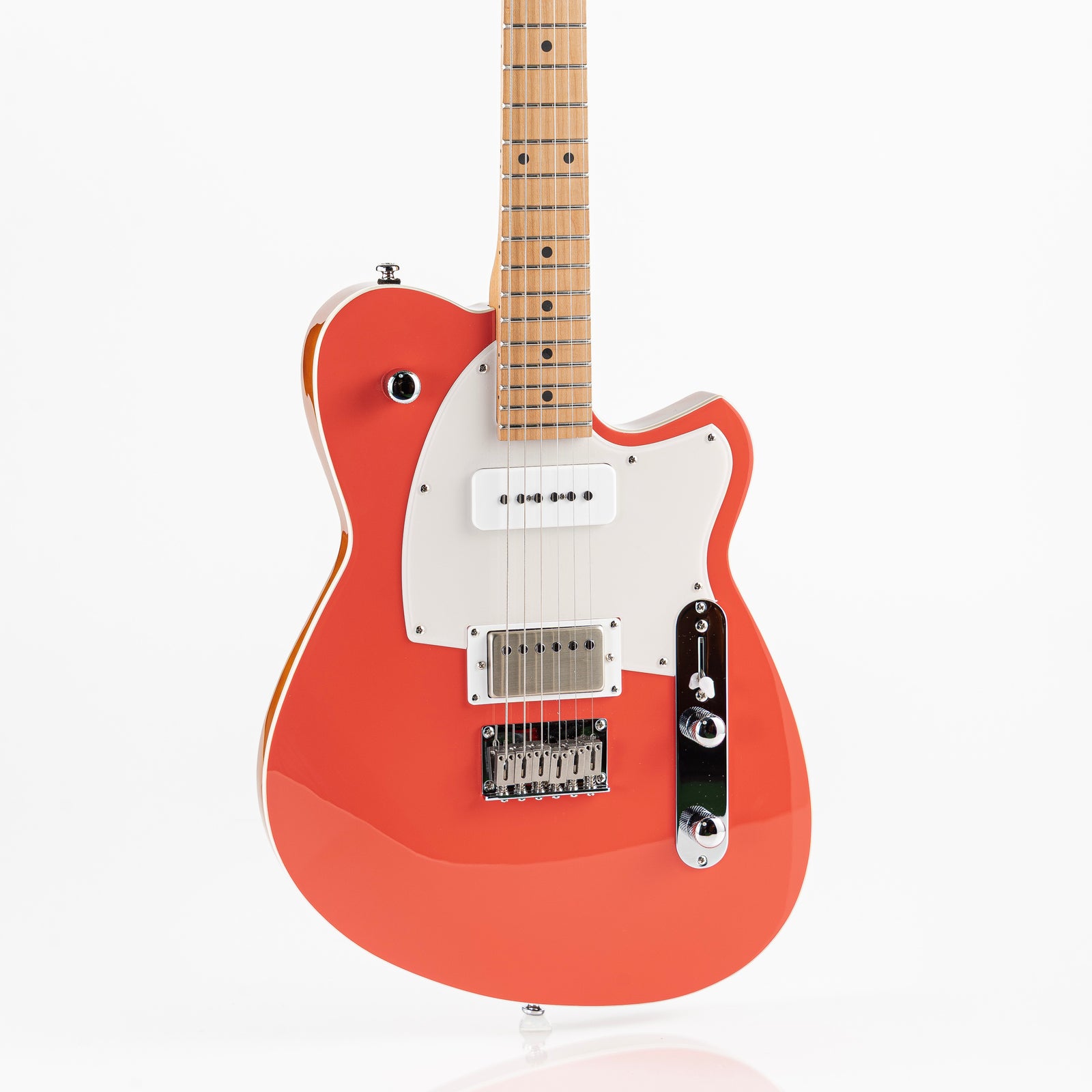 Reverend Bolt-On Series Charger H90 Electric Guitar - Feisty Red