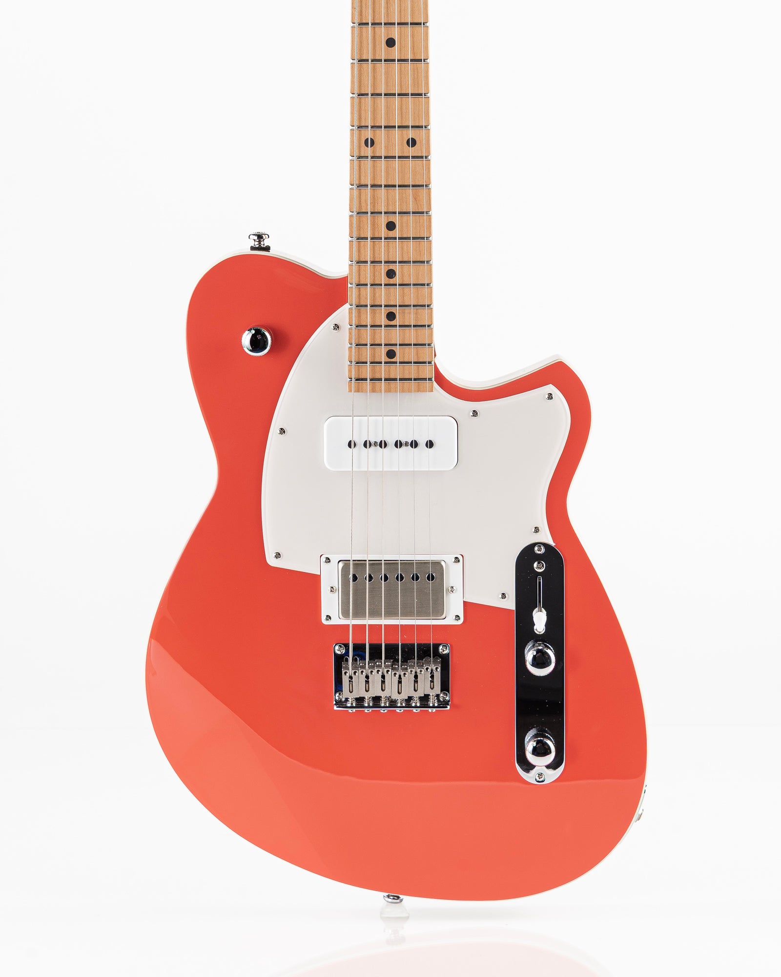 Reverend Bolt-On Series Charger H90 Electric Guitar - Feisty Red
