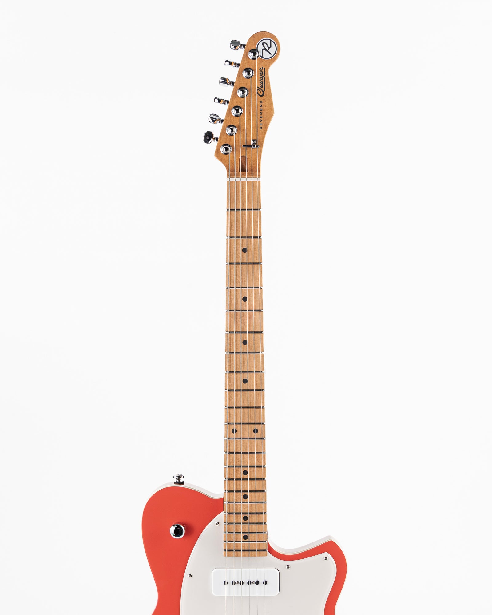 Reverend Bolt-On Series Charger H90 Electric Guitar - Feisty Red