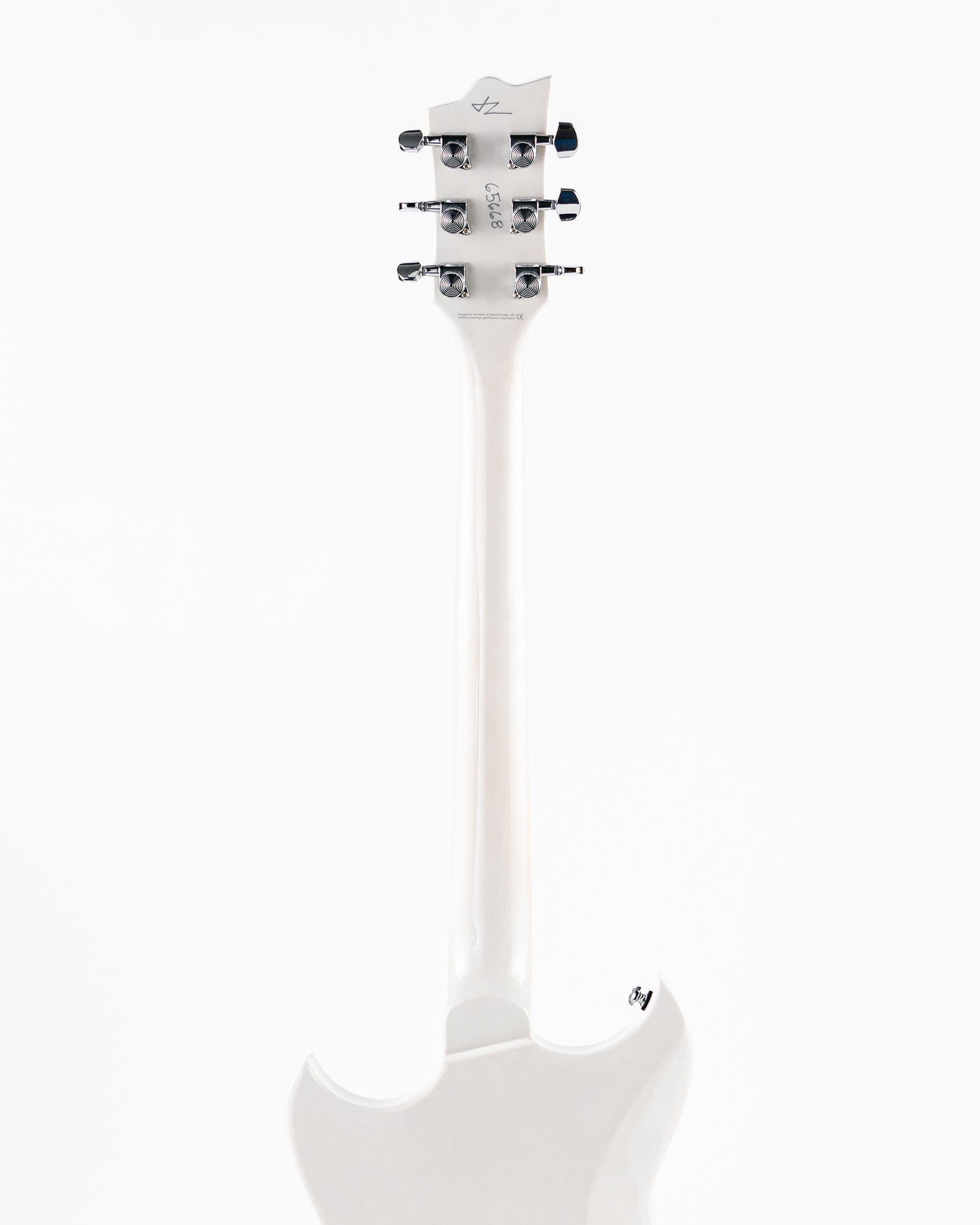 Reverend Set-Neck Series Sensei H90 Electric Guitar - Transparent White