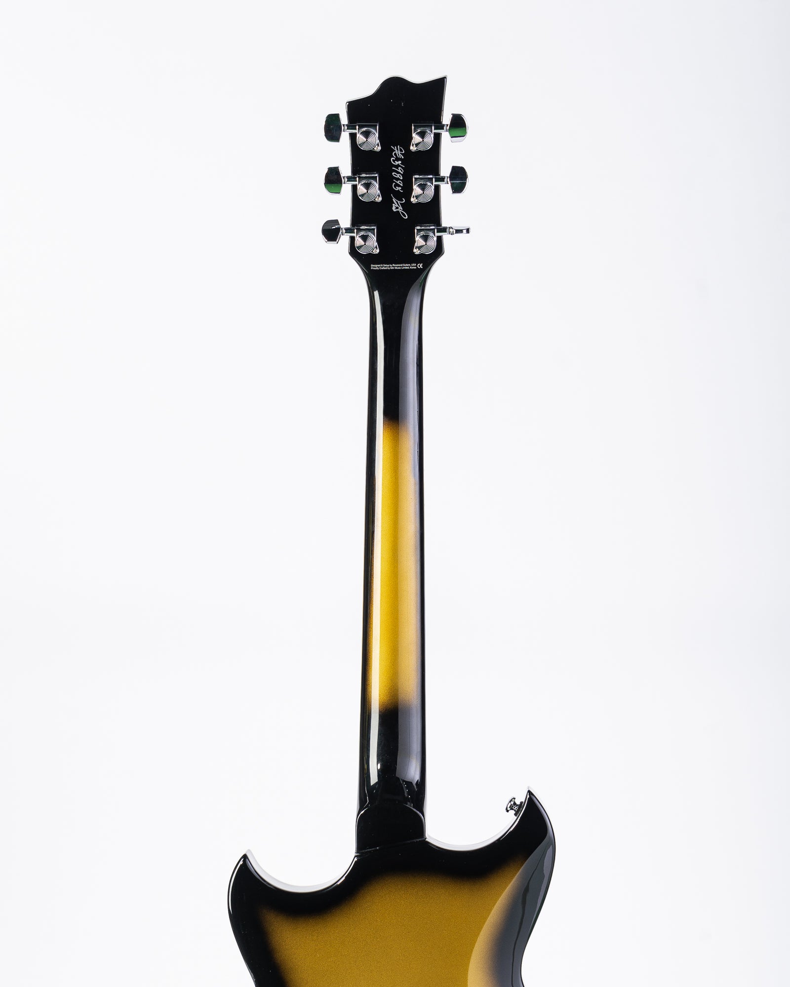 Reverend Set-Neck Series Sensei RA Electric Guitar - Gold Burst