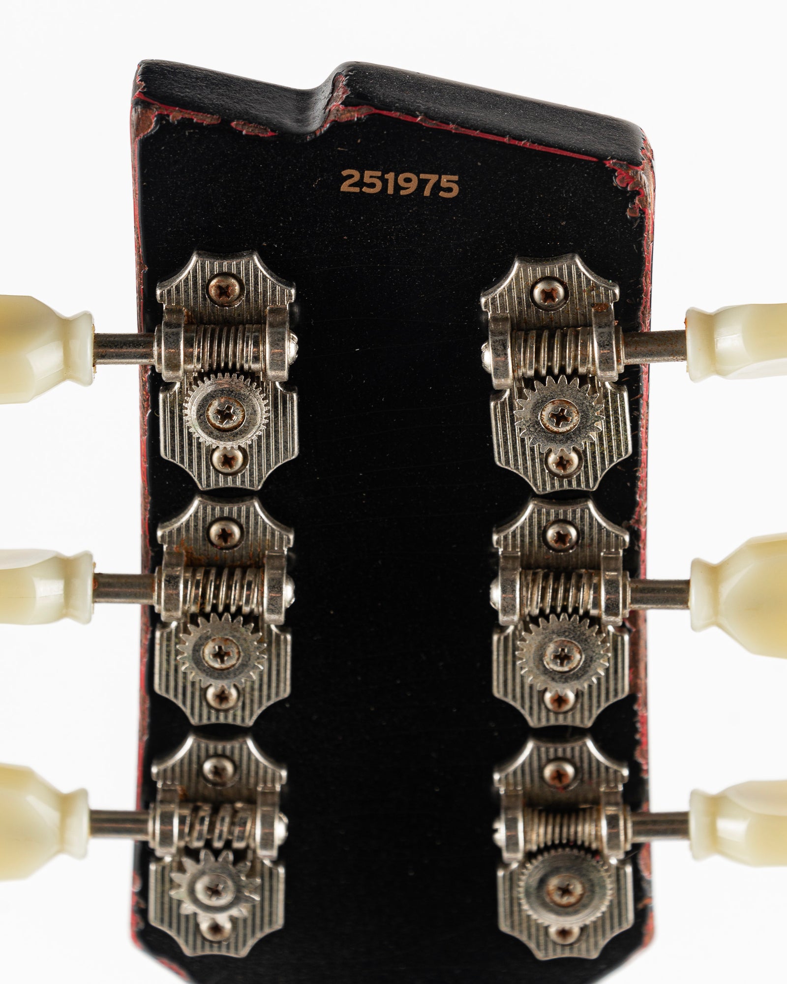 Rock N' Roll Relics Revenge "Lucifer" Electric Guitar - Black Over Dakota Red