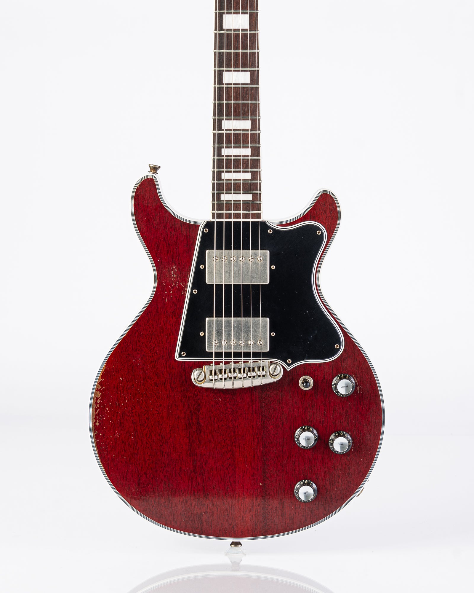 Rock N' Roll Relics Thunders Custom Double Cut Electric Guitar - Aged Cherry