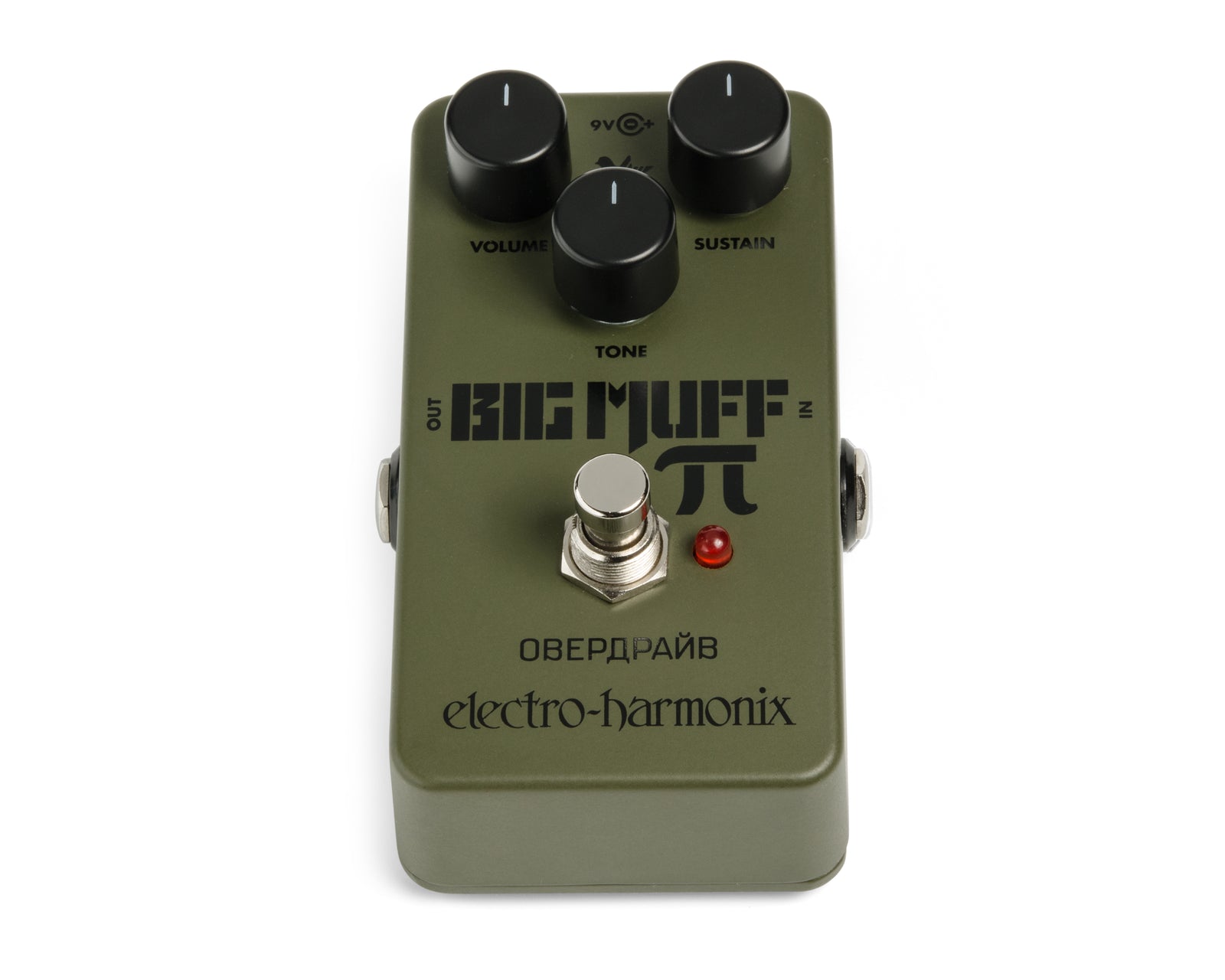 Electro-Harmonix Green Russian Big Muff Pi - Fuzz / Distortion / Sustainer Guitar Pedal