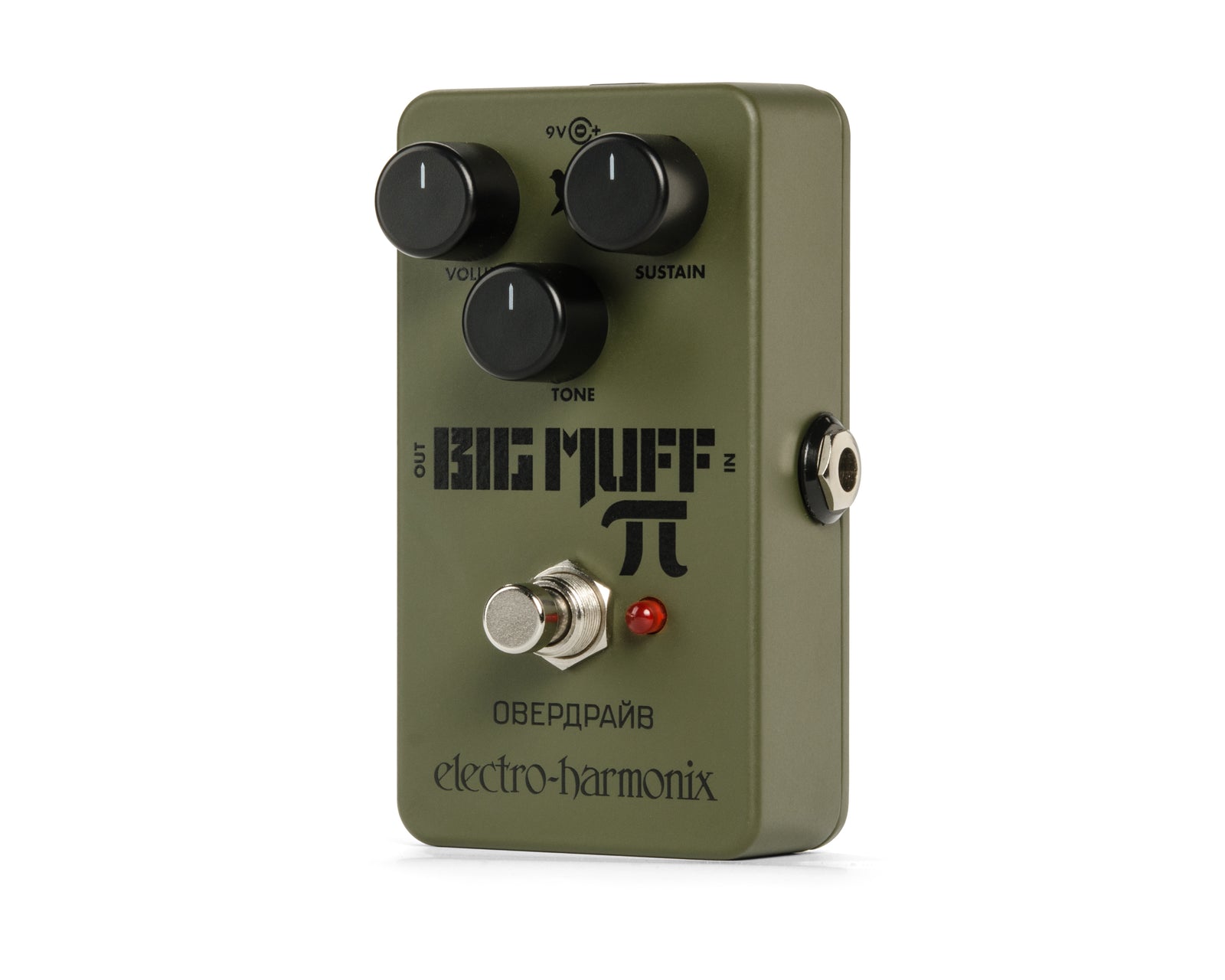 Electro-Harmonix Green Russian Big Muff Pi - Fuzz / Distortion / Sustainer Guitar Pedal