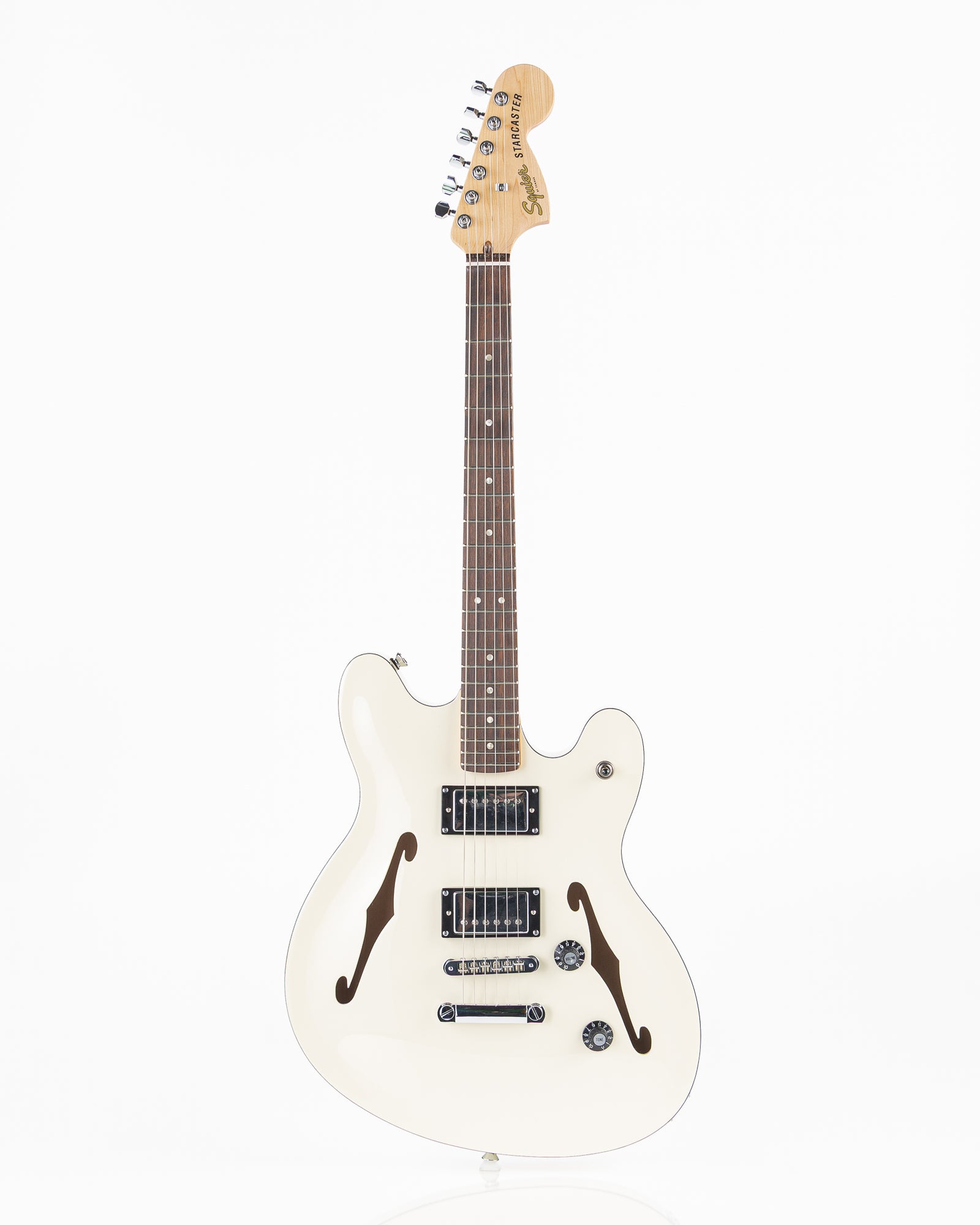 Squier Affinity Series Starcaster Deluxe Electric Guitar - Olympic White