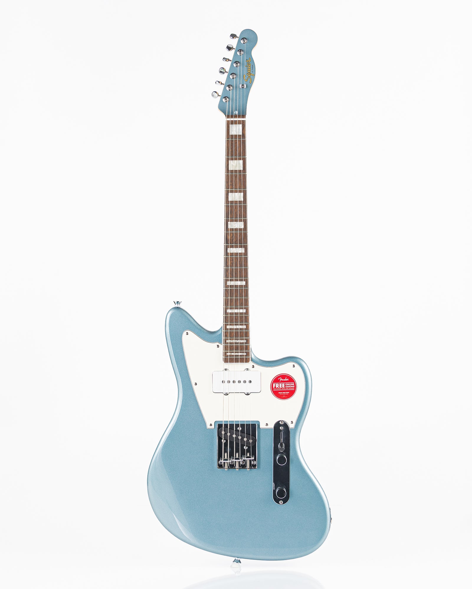Squier Limited Edition Paranormal Offset Telecaster SJ Electric Guitar - Ice Blue Metallic