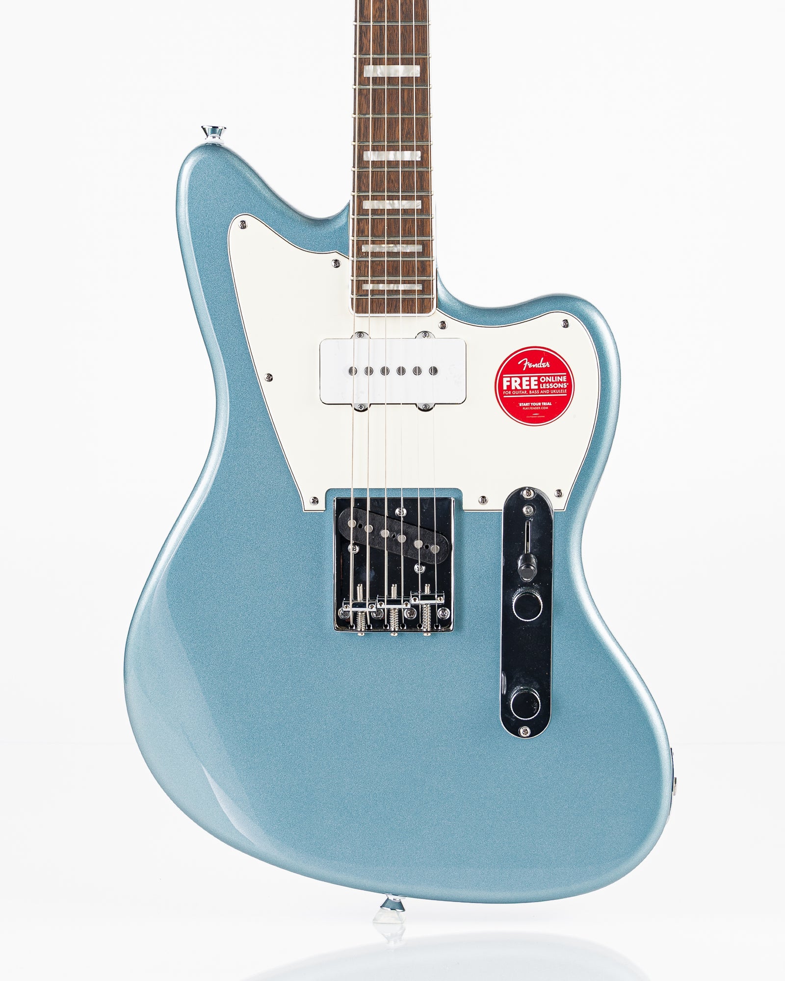 Squier Limited Edition Paranormal Offset Telecaster SJ Electric Guitar - Ice Blue Metallic