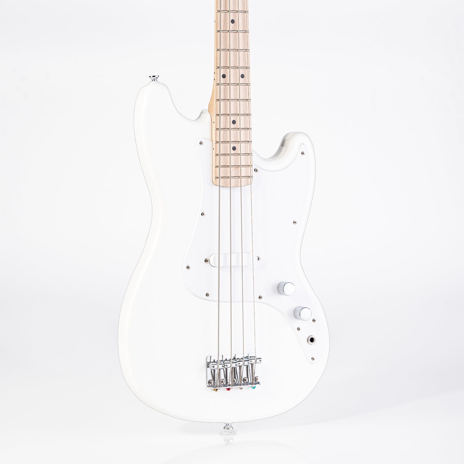 Squier Sonic Bronco Short Scale Bass - Arctic White