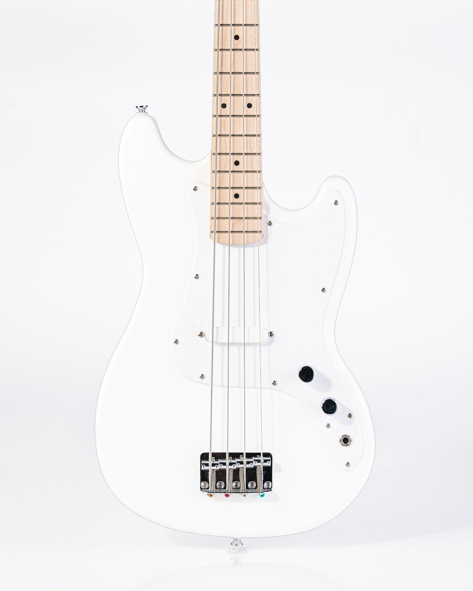 Squier Sonic Bronco Short Scale Bass - Arctic White