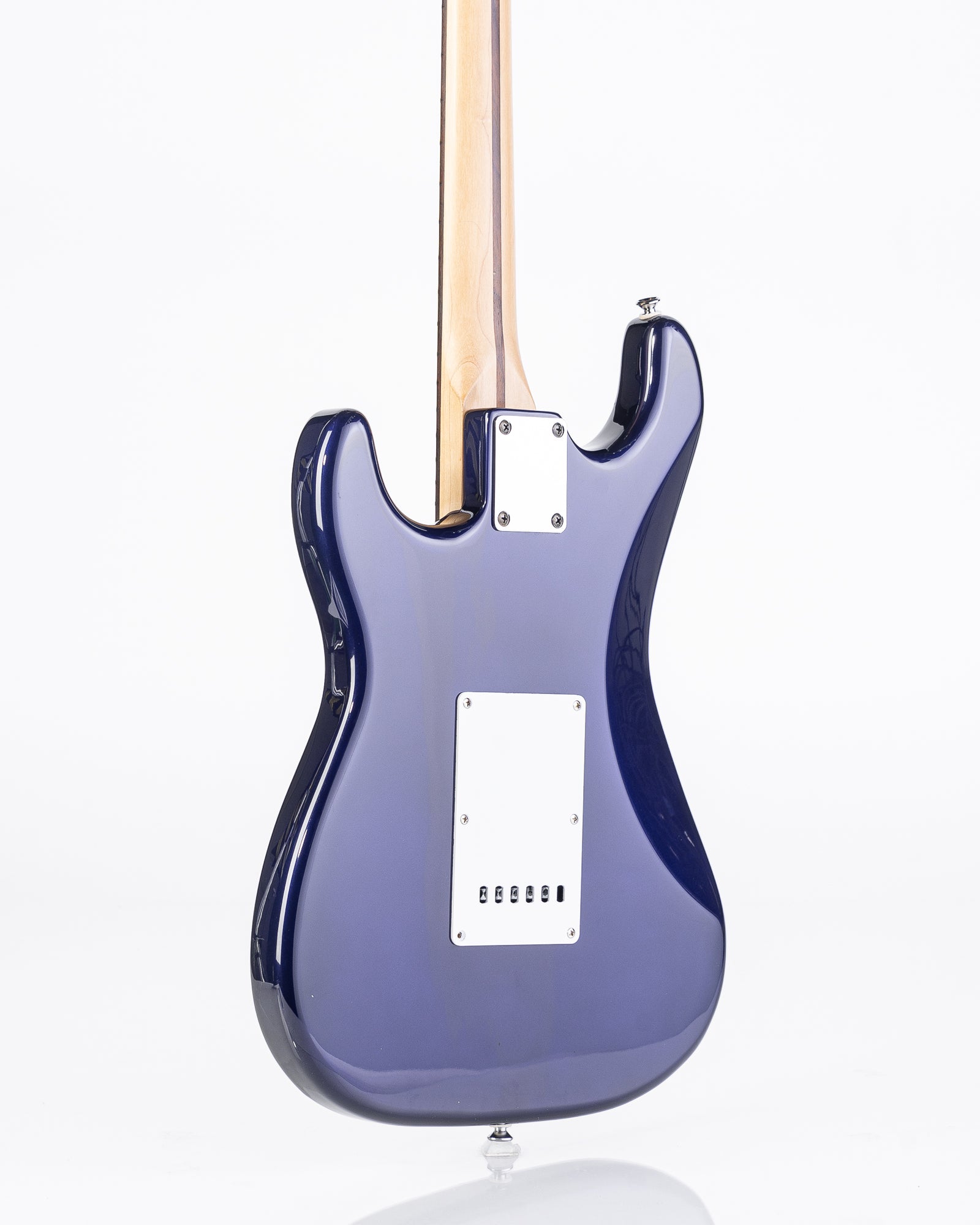 USED Squier Affinity Strat Electric Guitar- Metallic Blue w/bag