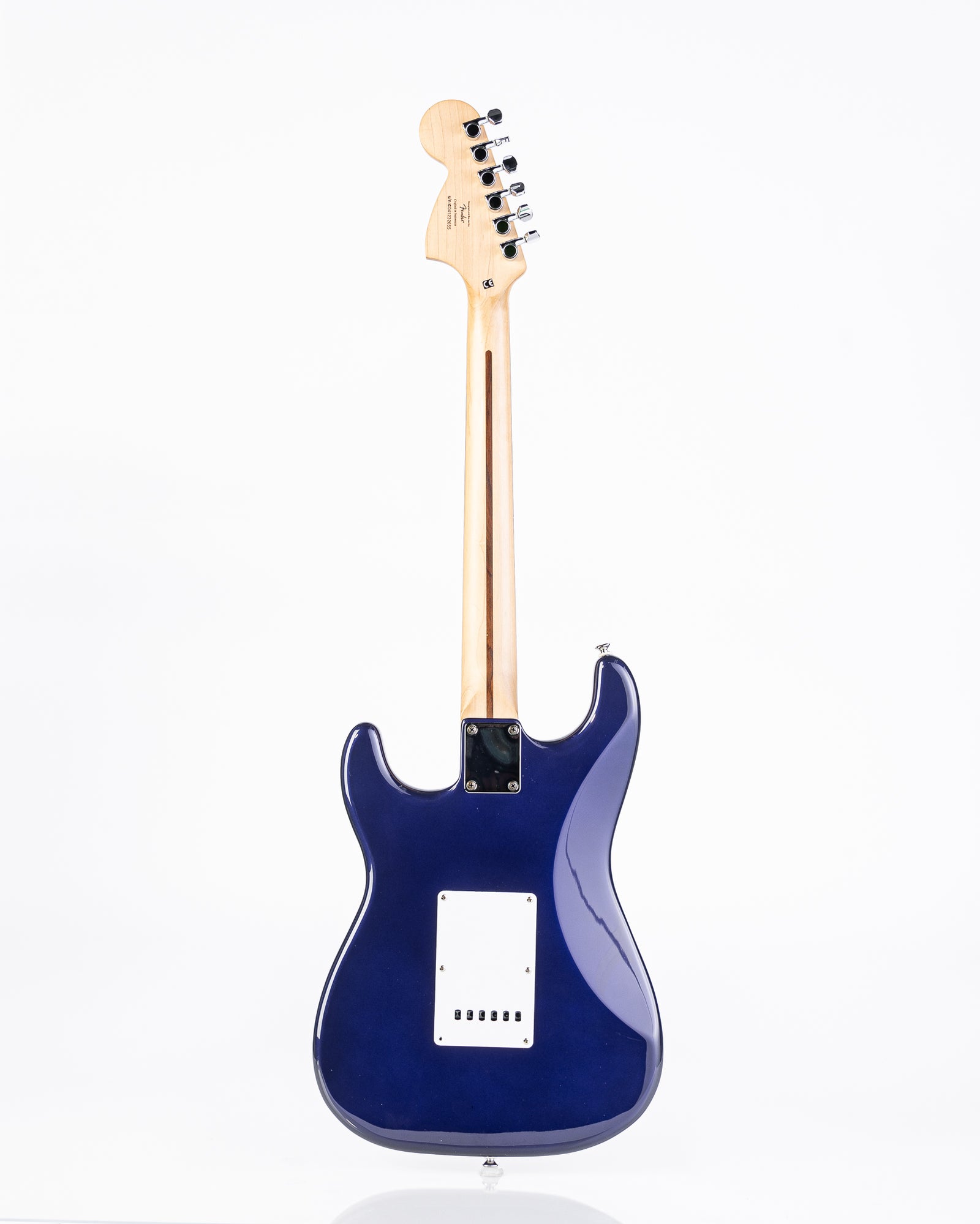 USED Squier Affinity Strat Electric Guitar- Metallic Blue w/bag