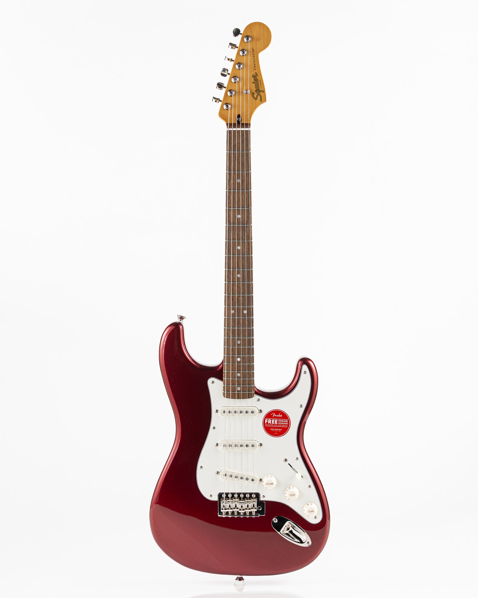 Squier Classic Vibe 60's Stratocaster Electric Guitar - Candy Apple Red