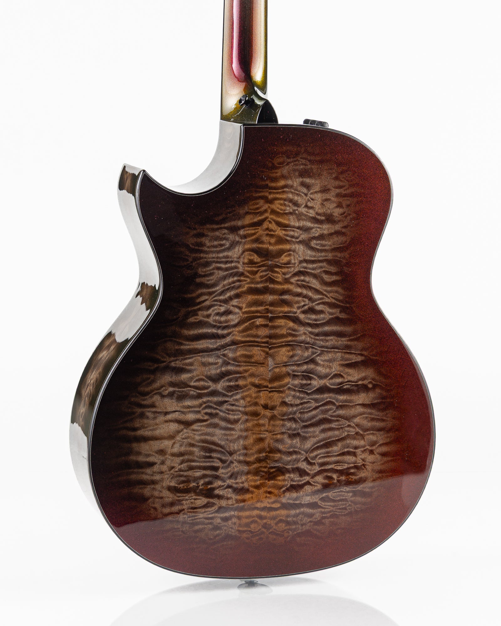 Taylor 2025 Catch Custom #26 Limited Edition C14ce Grand Auditorium Acoustic Electric Guitar - Cranberry Silver Supernova