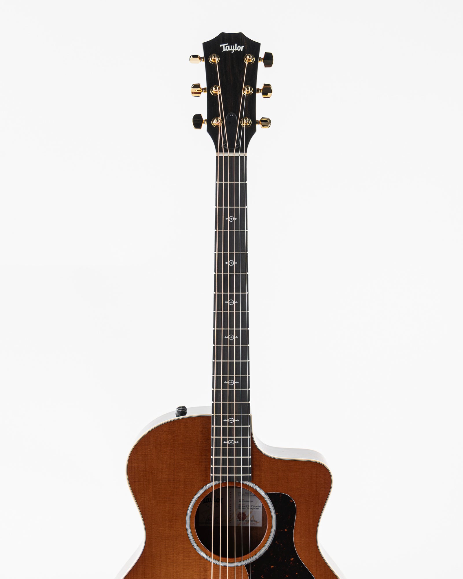 Taylor 214ce-K DLX Special Edition Grand Auditorium Acoustic Electric Guitar - Honeyburst