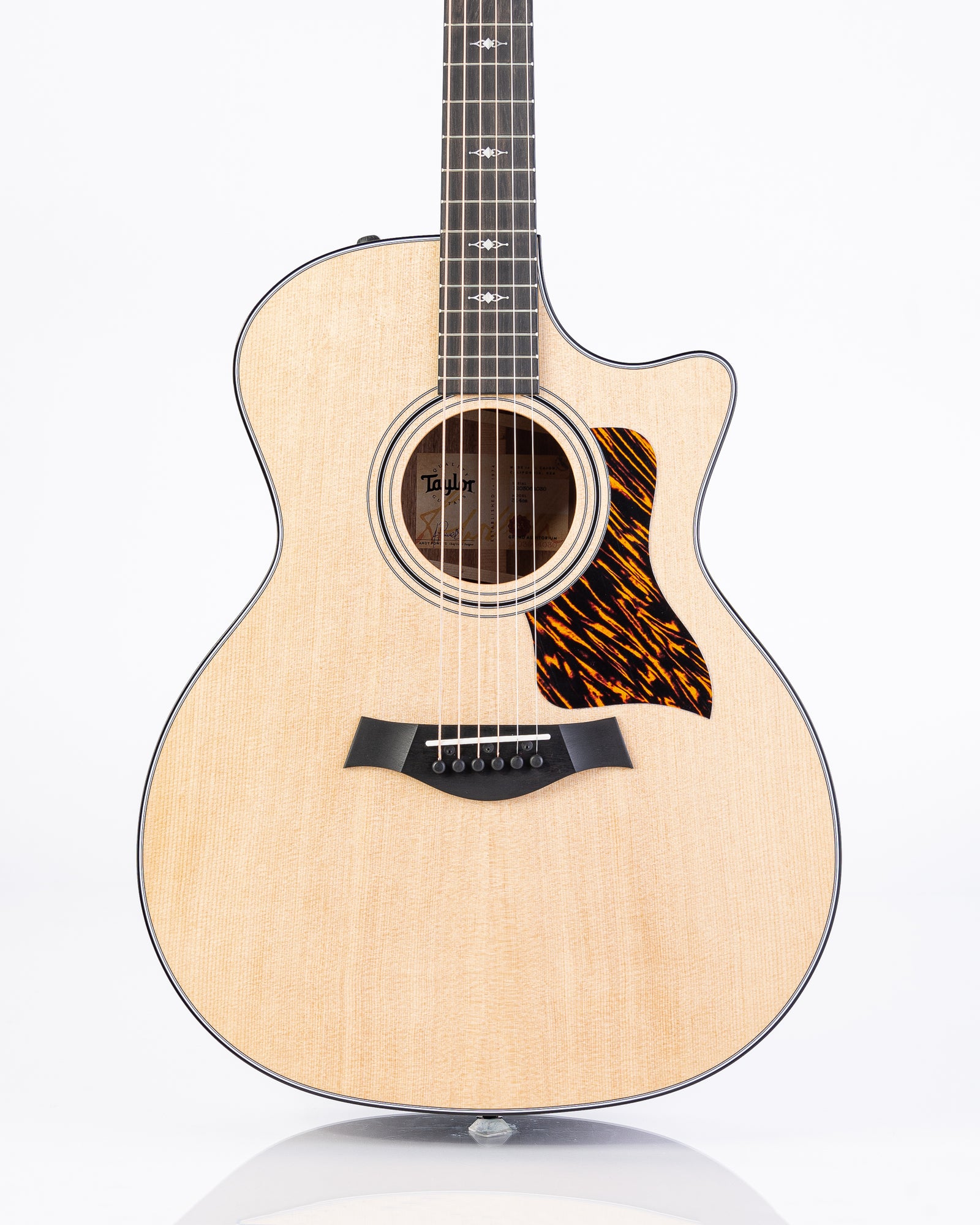 Taylor 314ce Grand Auditorium Acoustic-Electric Guitar - Natural with HSC