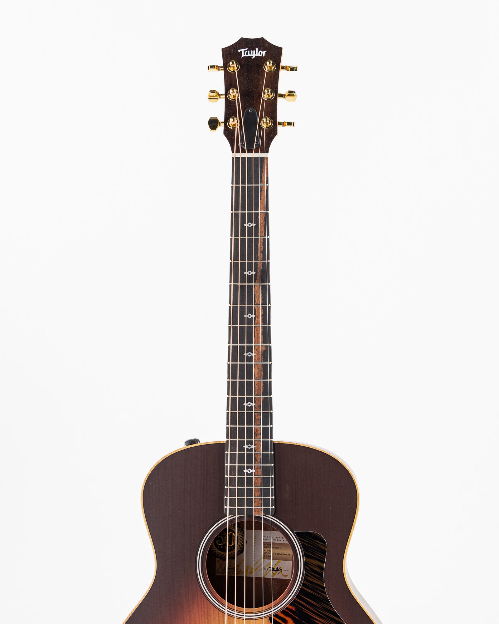 Taylor 50th Anniversary GS Mini-e Rosewood SB LTD Acoustic Electric Guitar - Sunburst