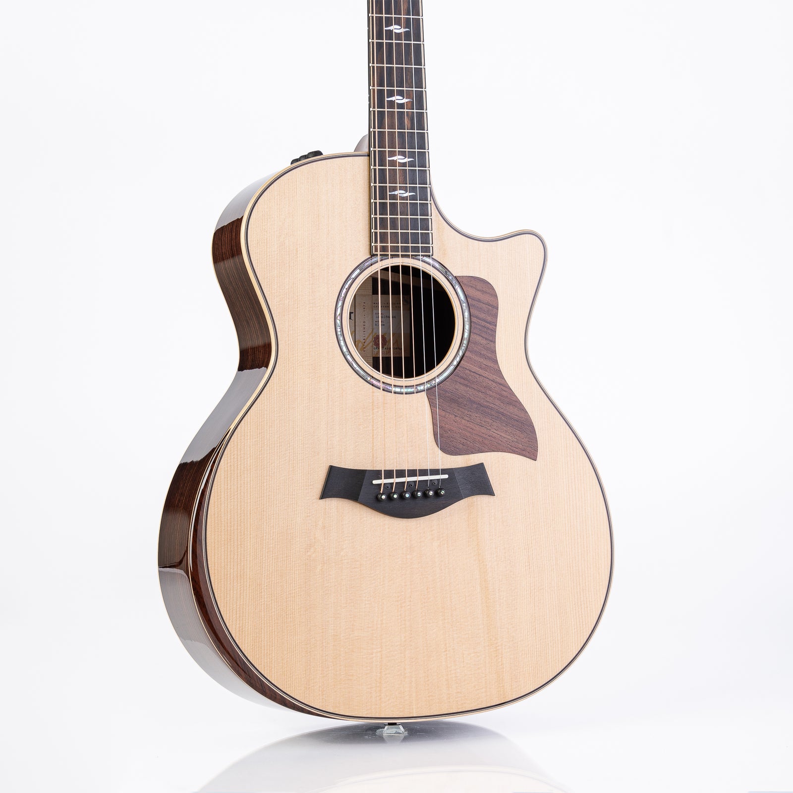 Taylor 814ce Grand Auditorium Acoustic Electric Guitar - Natural with HSC