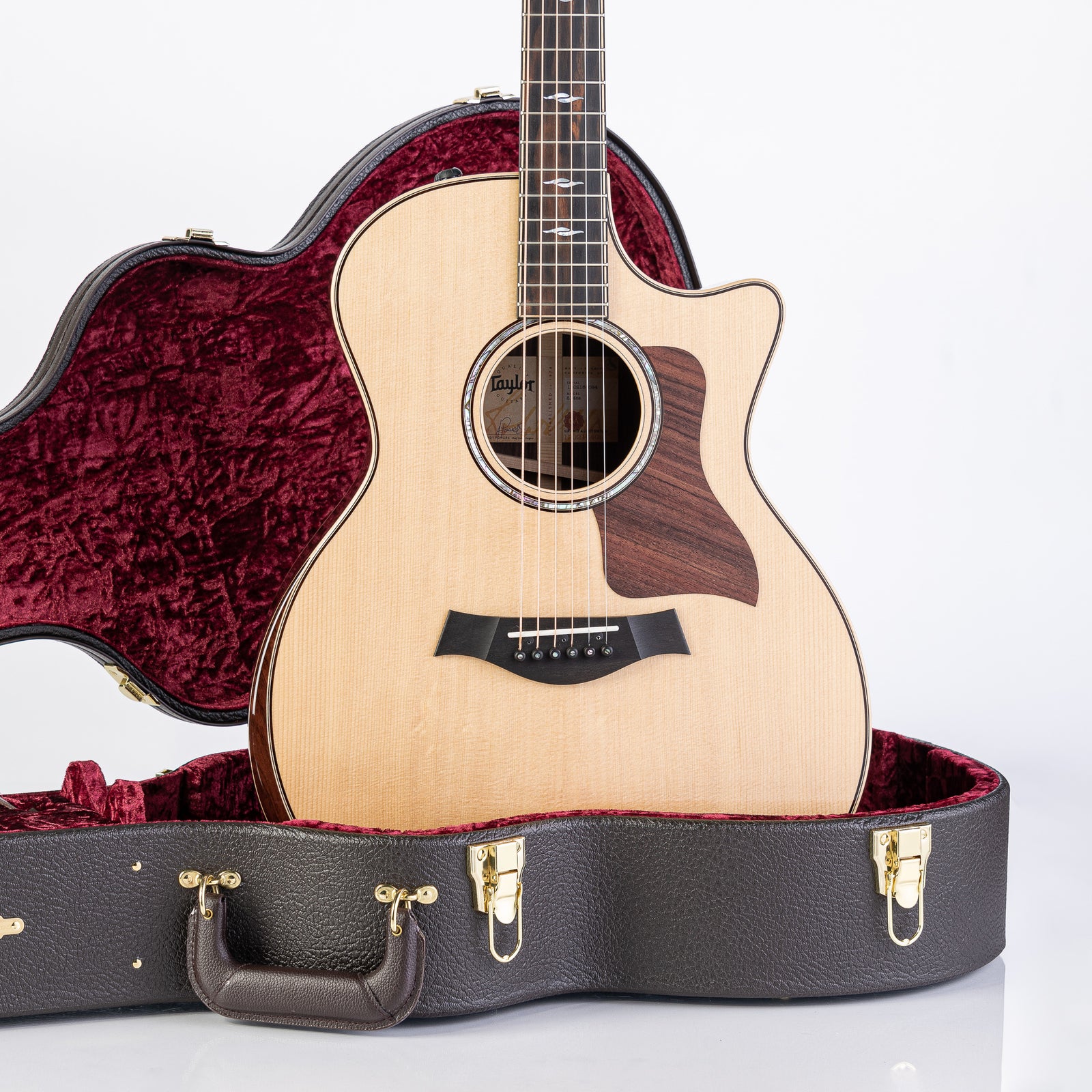 Taylor 814ce Grand Auditorium Acoustic Electric Guitar - Natural with HSC