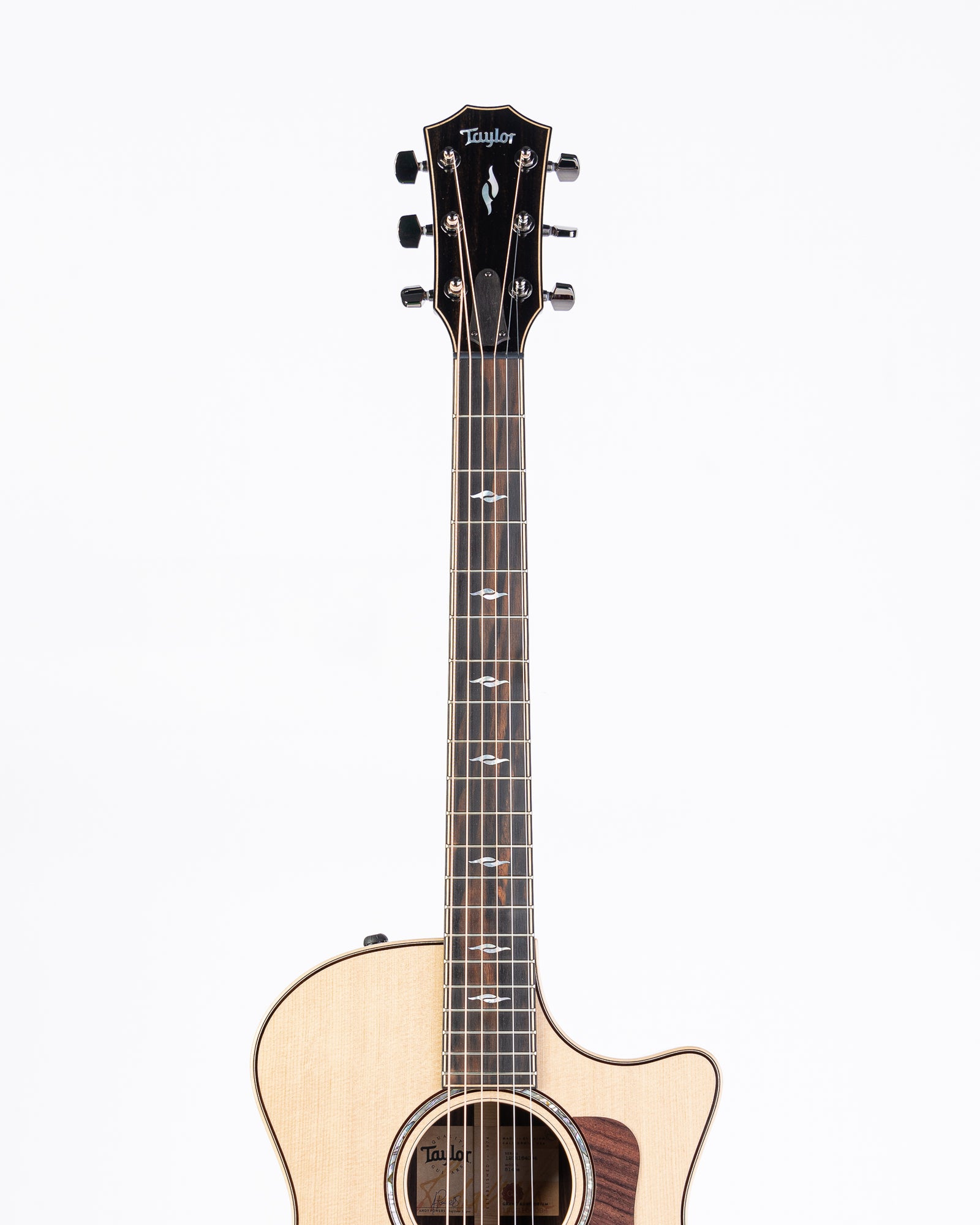 Taylor 814ce Grand Auditorium Acoustic Electric Guitar - Natural with HSC