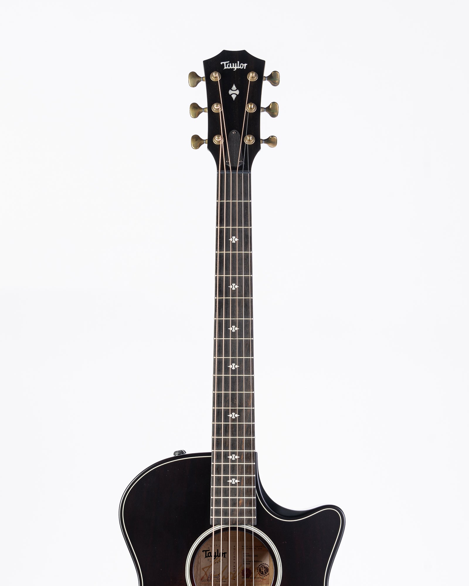 Taylor Builder's Edition 324CE Acoustic Electric Guitar- Shaded Edgeburst W/Case