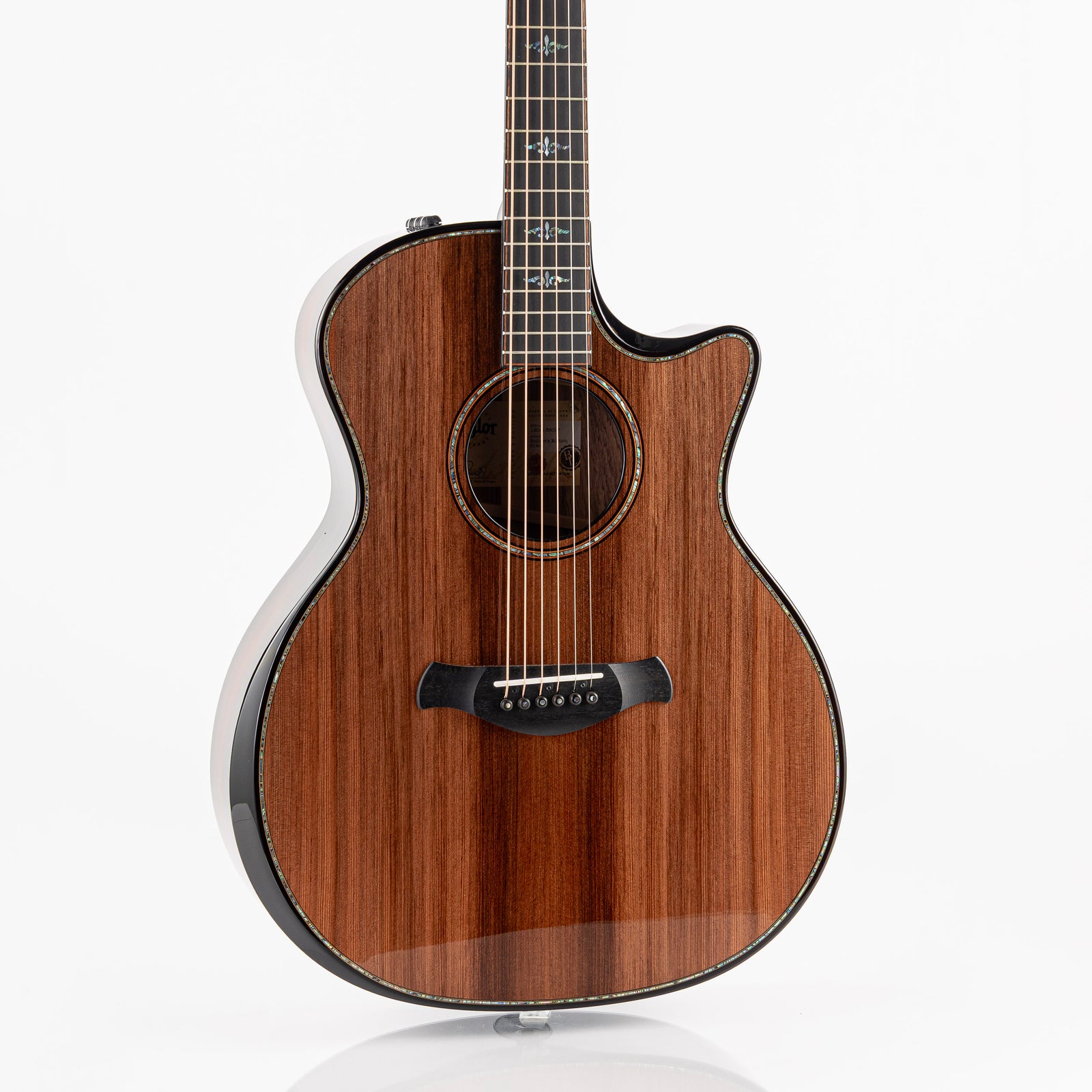 Taylor Builder's Edition 914ce Acoustic Electric Guitar - Sinker Redwood Top