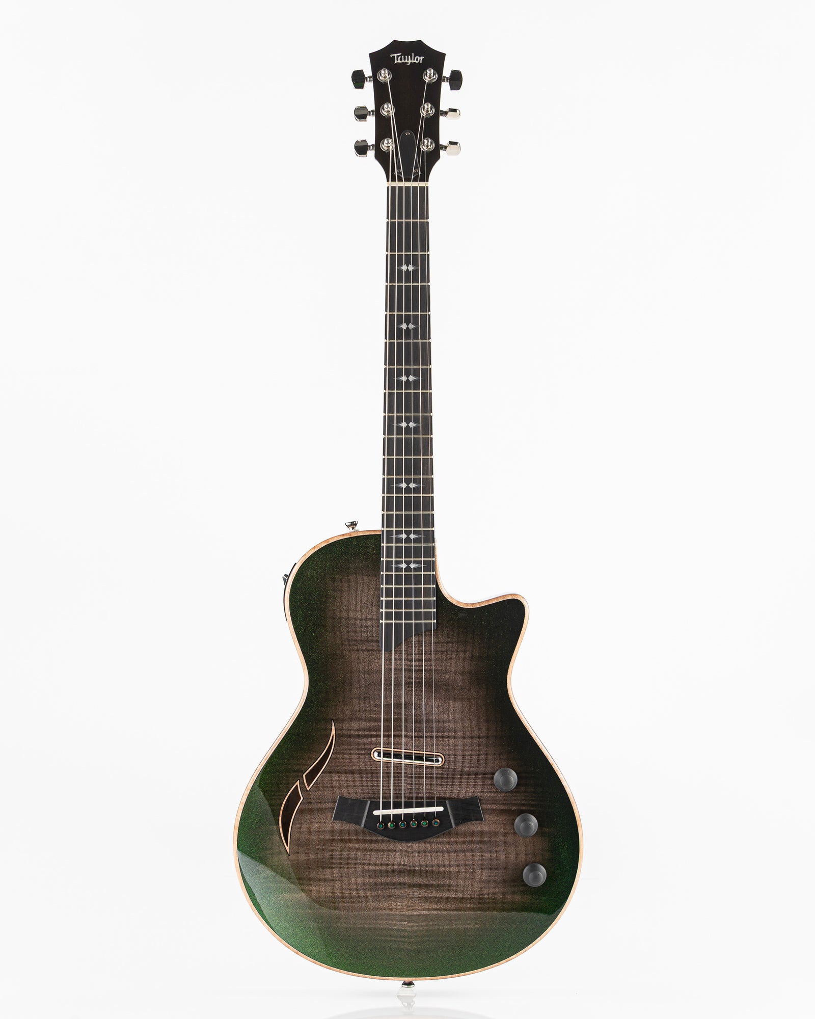 Taylor Catch Custom T5z Limited Edition Hybrid Electric-Acoustic Guitar - Watermelon Supernova