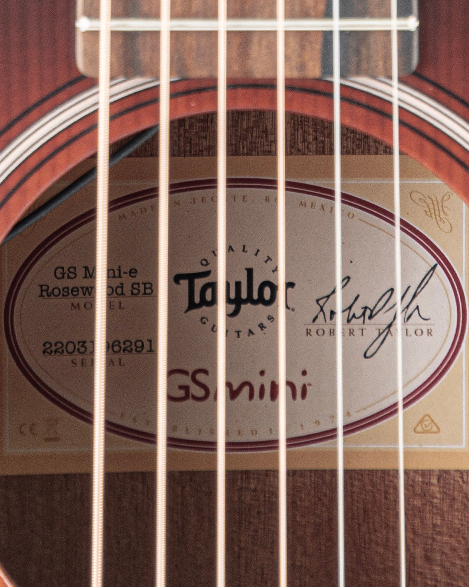 Taylor GS Mini-e Rosewood SB Acoustic Electric Guitar - Sunburst