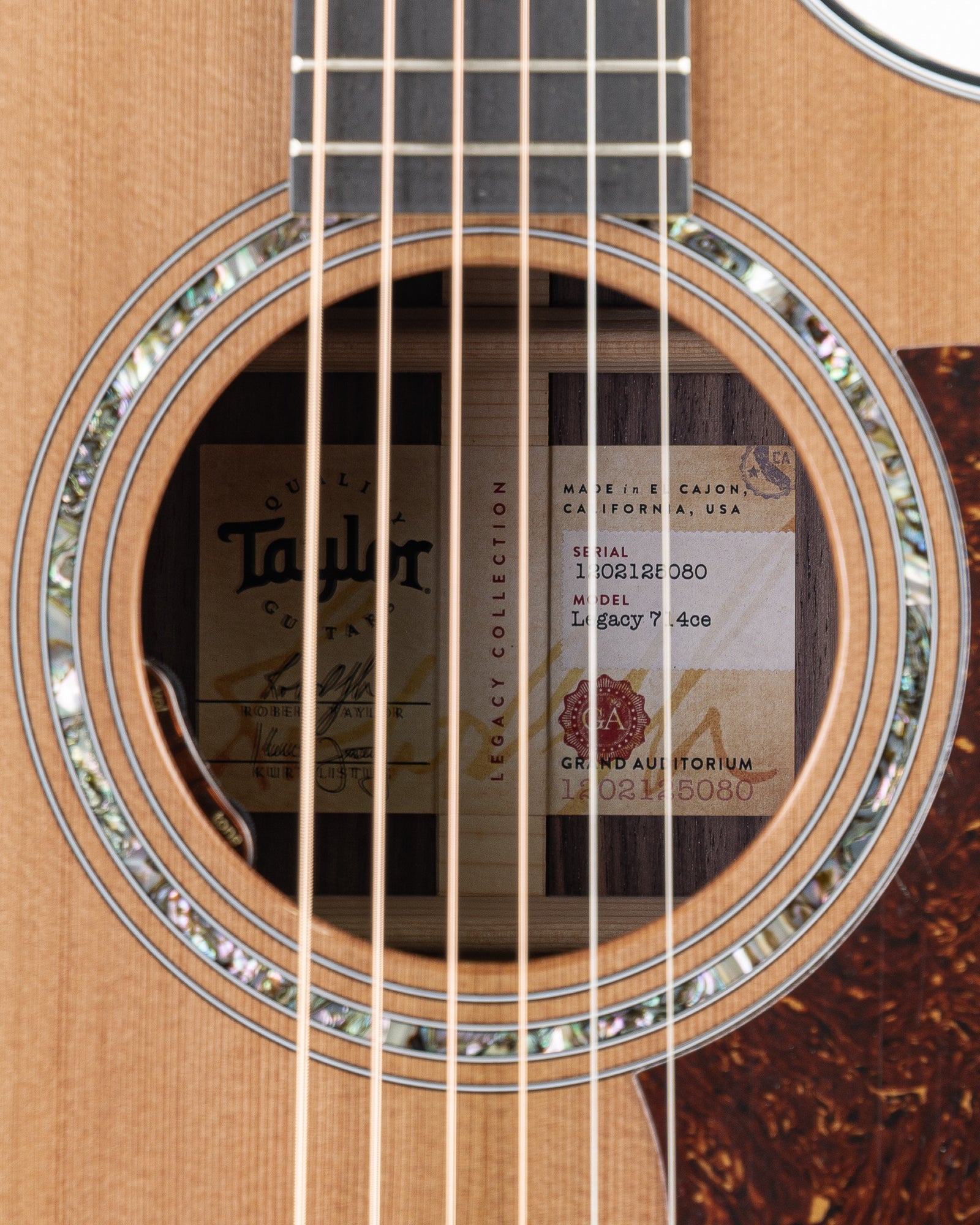 Taylor Legacy 714ce Acoustic Electric Guitar - Indian Rosewood