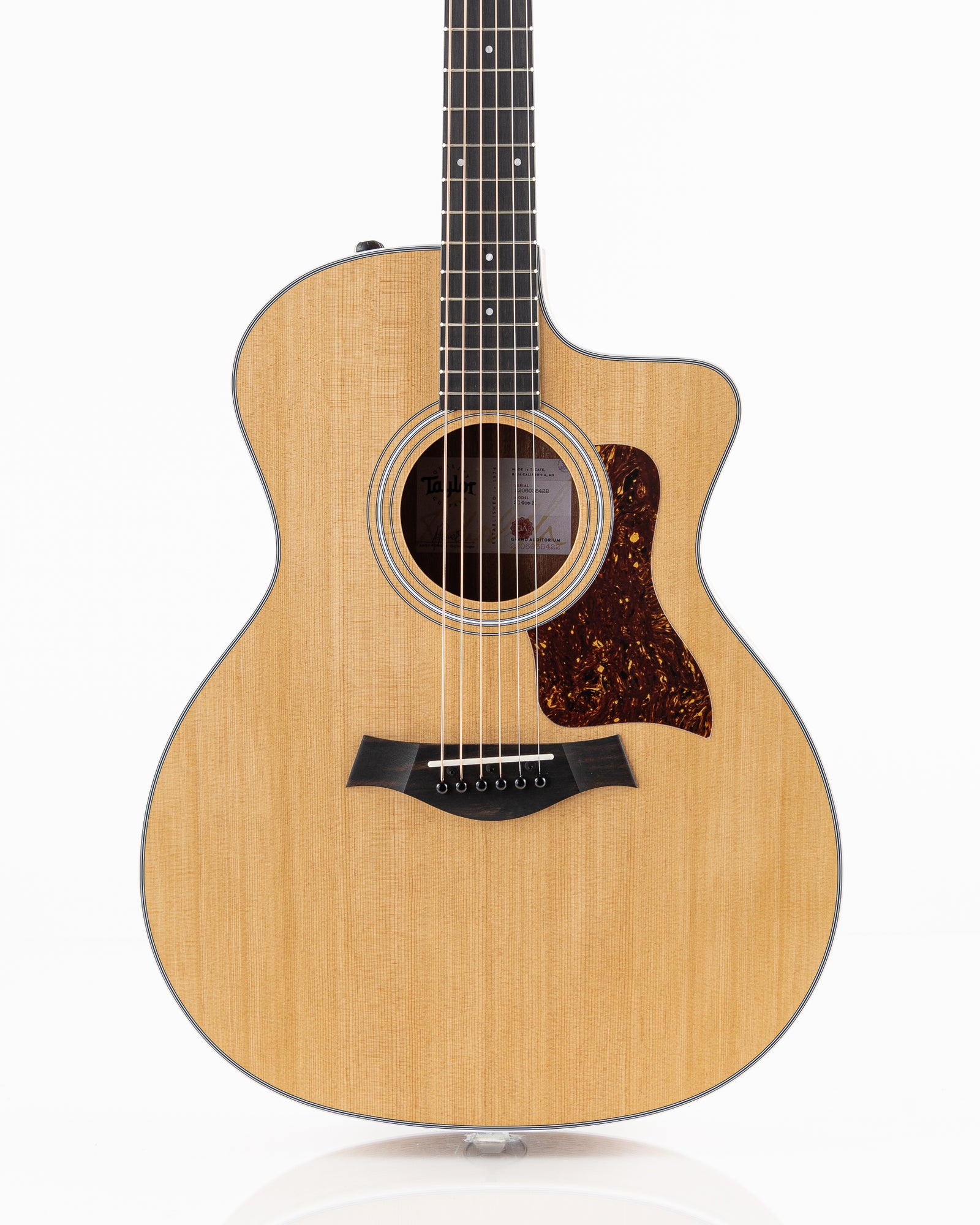 Taylor 214ce-K Grand Auditorium Acoustic Electric Guitar - Natural