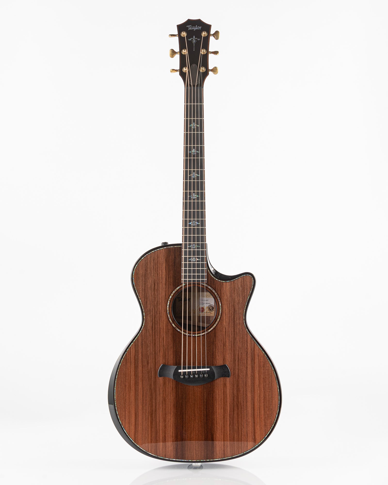 Taylor Builder's Edition 914ce Acoustic Electric Guitar - Sinker Redwood Top