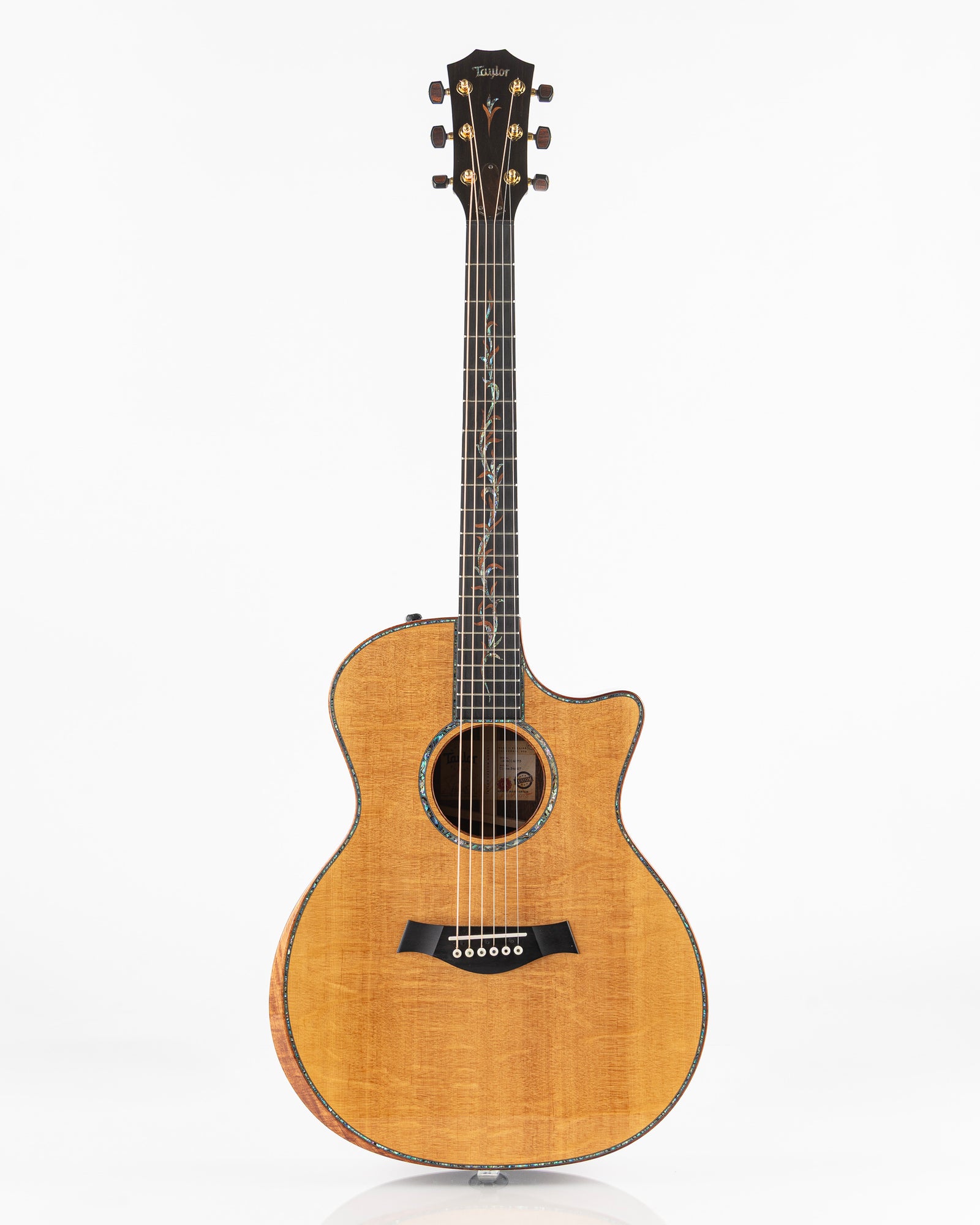 Taylor Catch Custom #27 Limited Edition C14ce B4027 Grand Auditorium Acoustic Electric Guitar - Bearclaw Sitka Spruce