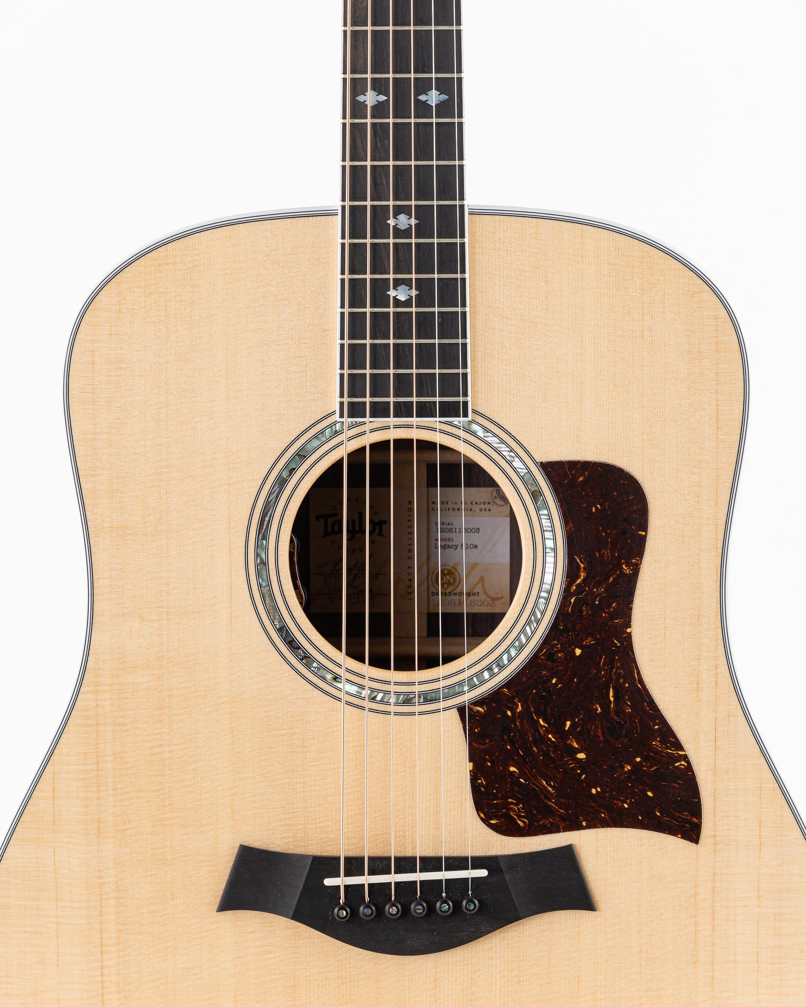 Taylor Legacy 810e Acoustic Electric Guitar - Natural Gloss