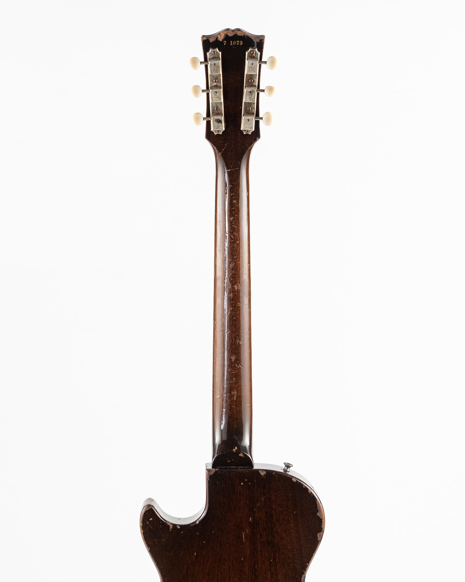 USED 1957 Gibson Les Paul Junior Electric Guitar - Two Tone Sunburst