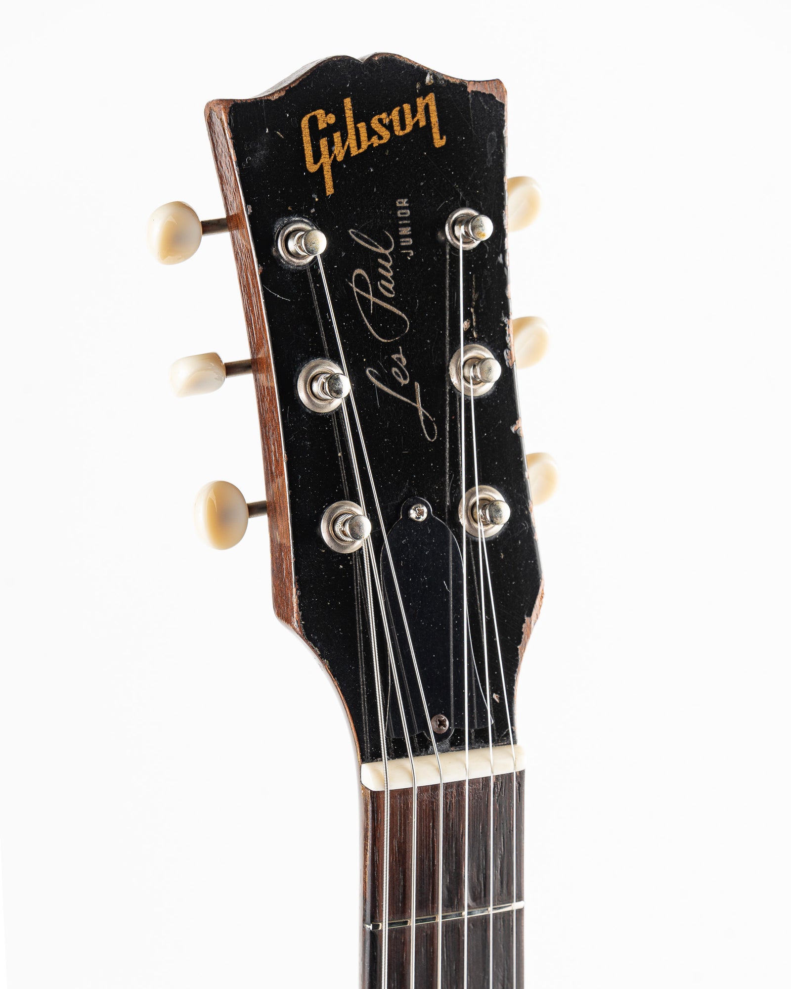 USED 1957 Gibson Les Paul Junior Electric Guitar - Two Tone Sunburst