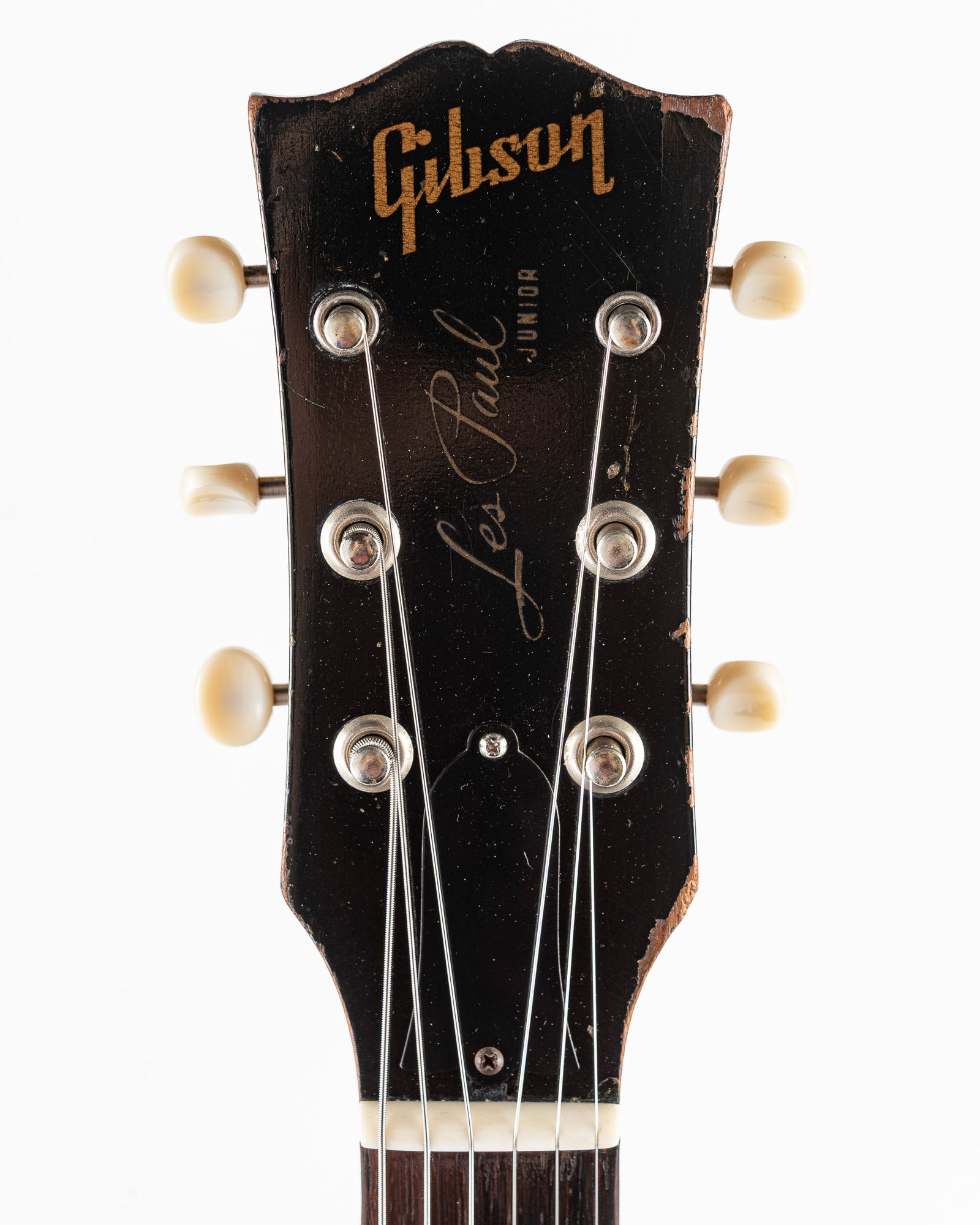 USED 1957 Gibson Les Paul Junior Electric Guitar - Two Tone Sunburst