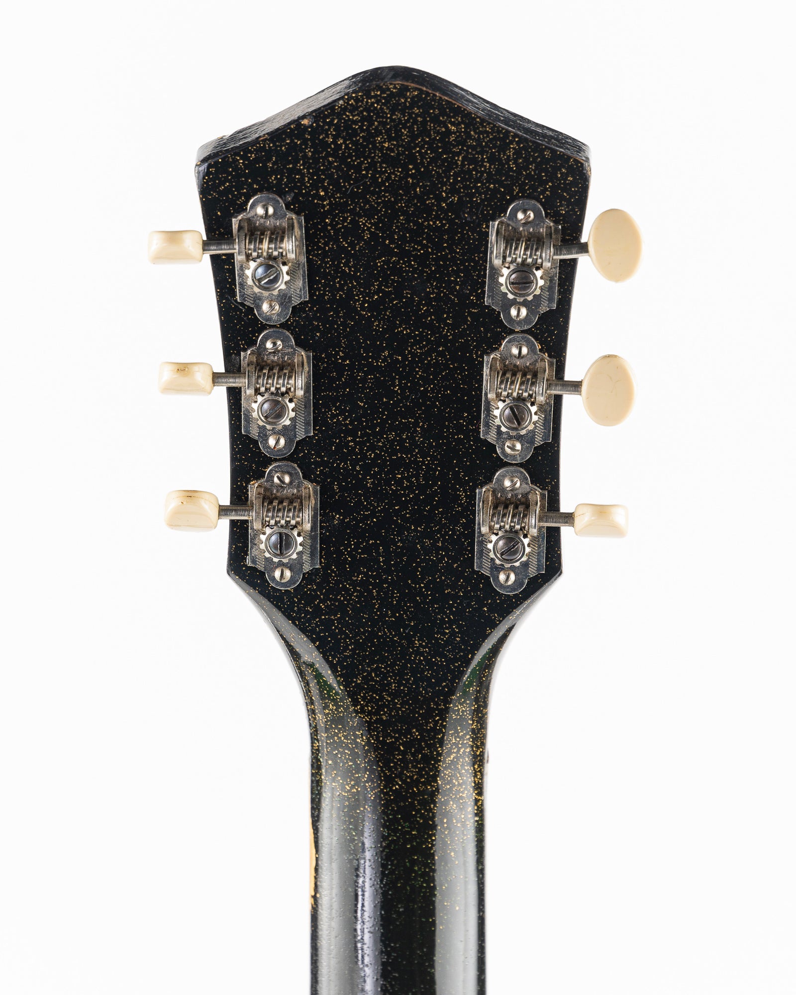 USED 1959 Silvertone 1423 Jupiter Electric Guitar - Black Sparkle with Original Case