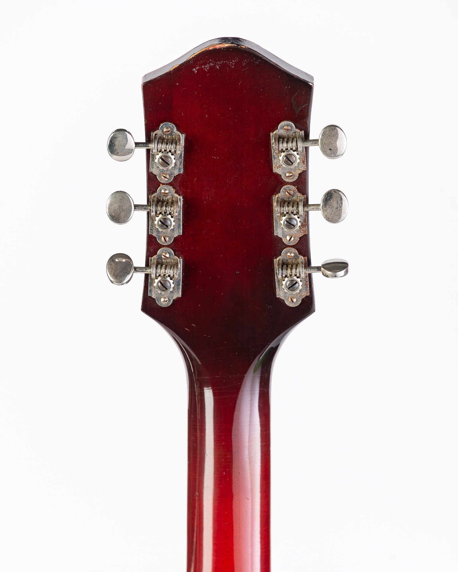 USED 1963 Silvertone 1454 Hollowbody Electric Guitar - Red Burst