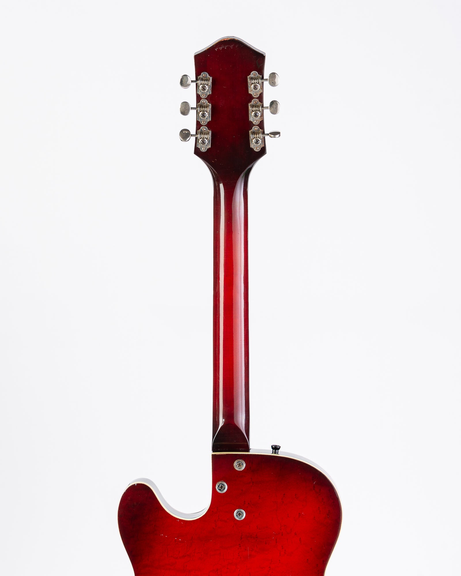 USED 1963 Silvertone 1454 Hollowbody Electric Guitar - Red Burst