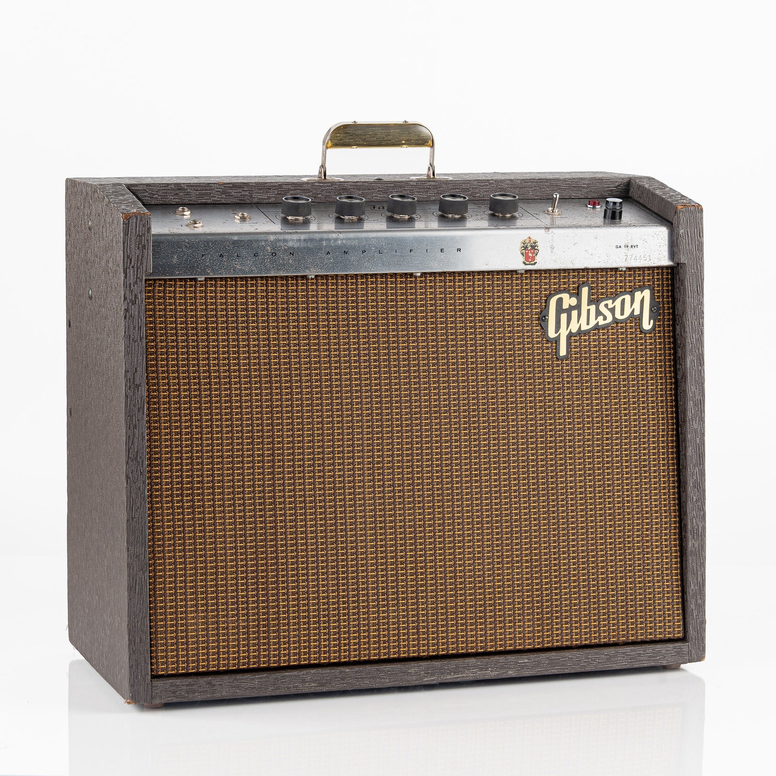 USED 1964 Gibson Falcon GA-19RVT Guitar Combo Amp - Tweed