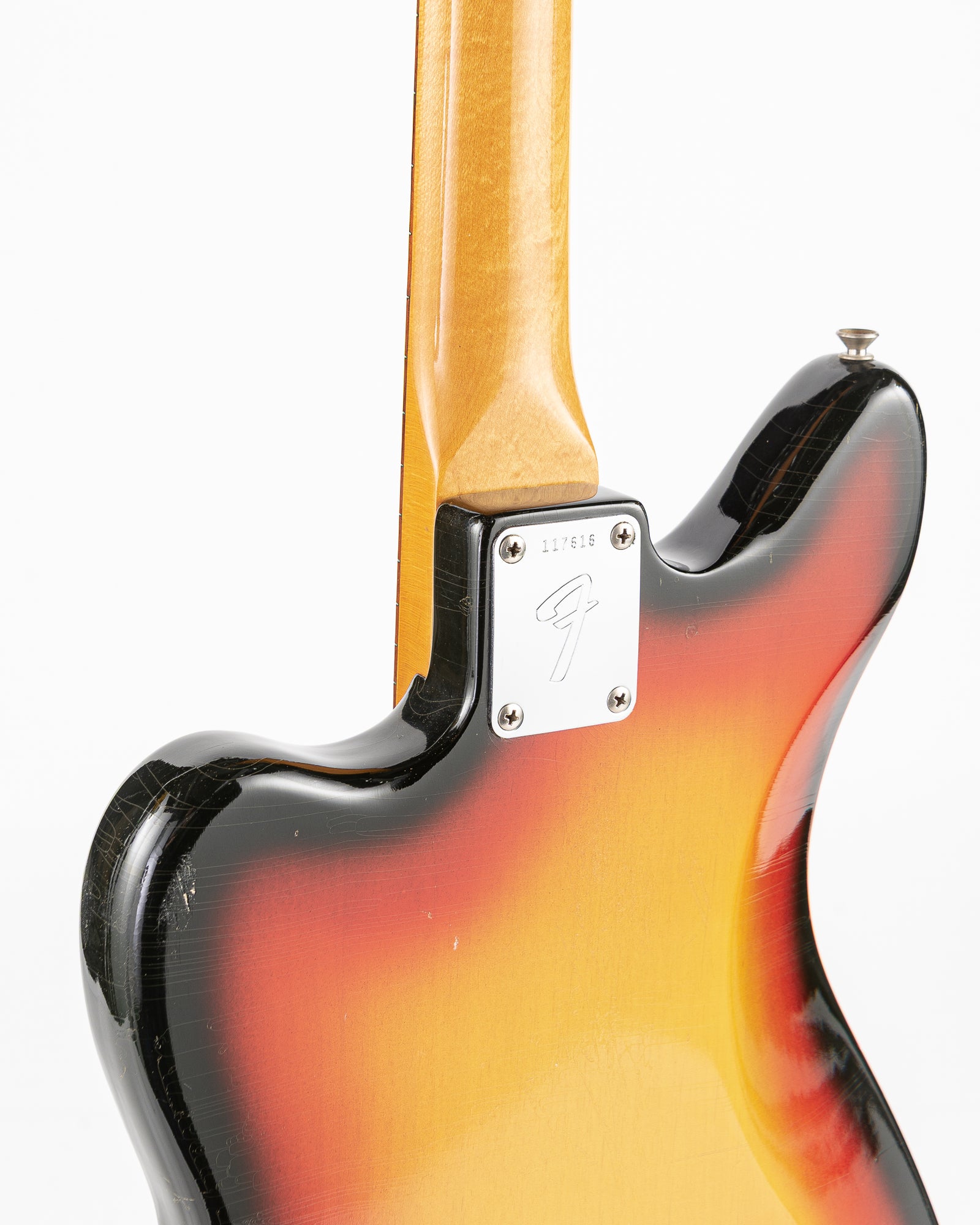 USED 1966 Fender Electric XII Electric Guitar - 3 Tone Sunburst with Original Hardshell Case